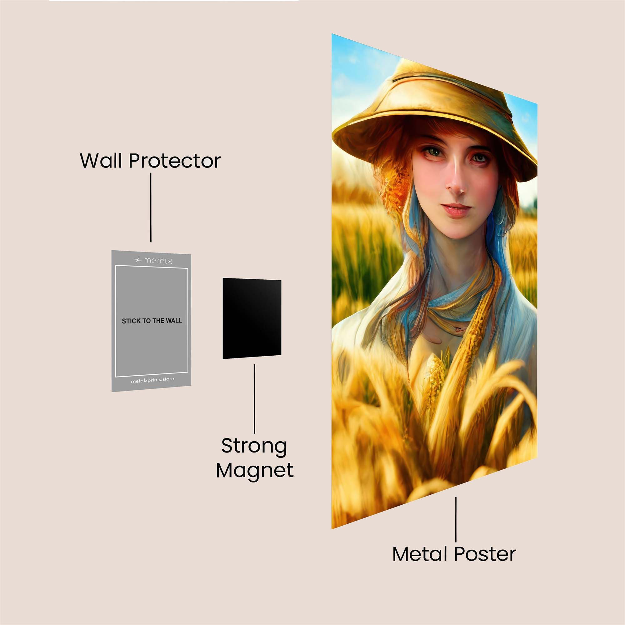 Harvest Serenity Safe Wall Magnetic / M