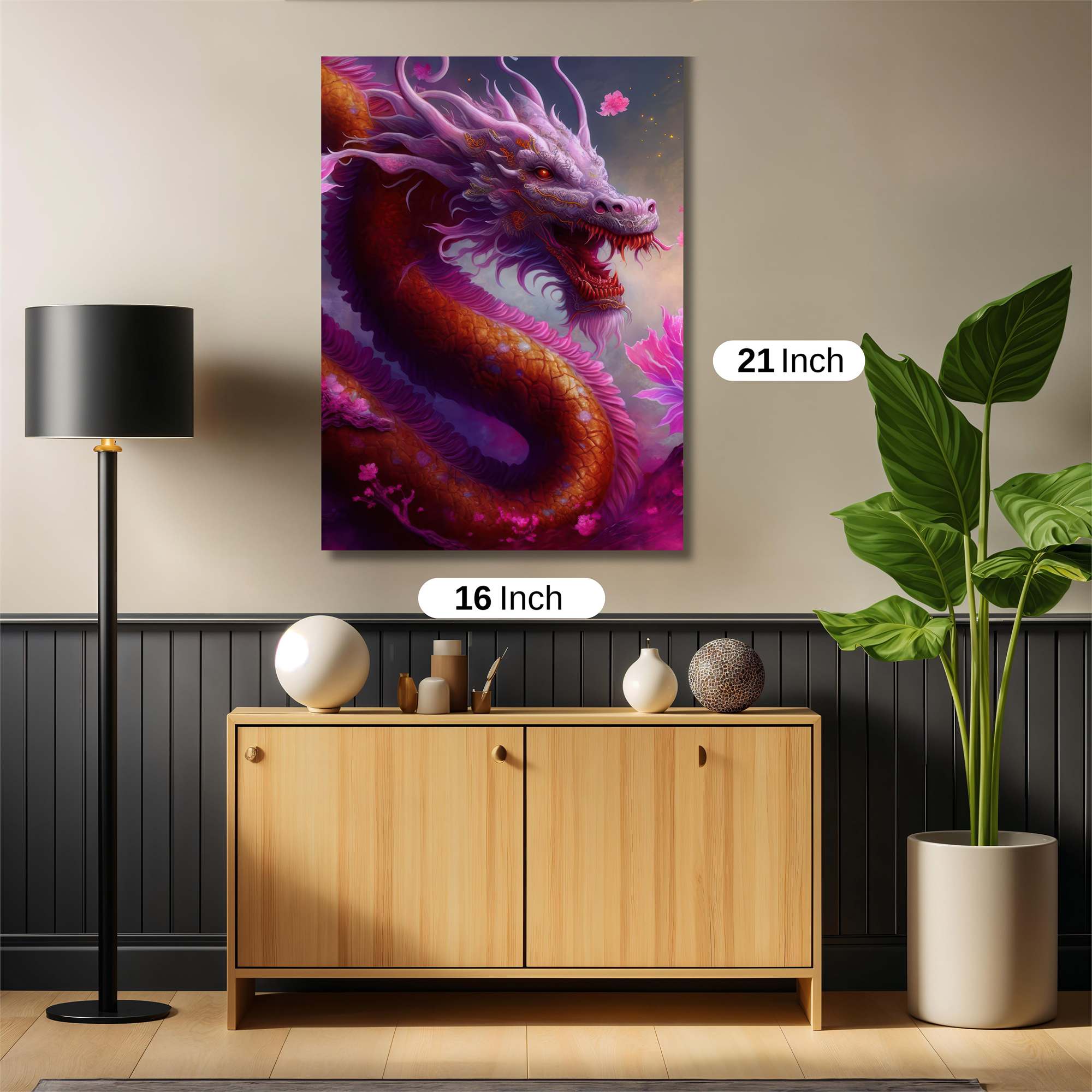 Dragon Serenity Safe Wall Magnetic / M