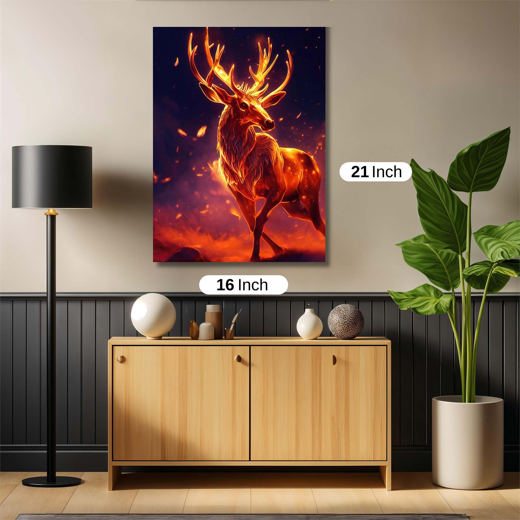 Stag Blaze Safe Wall Magnetic / M