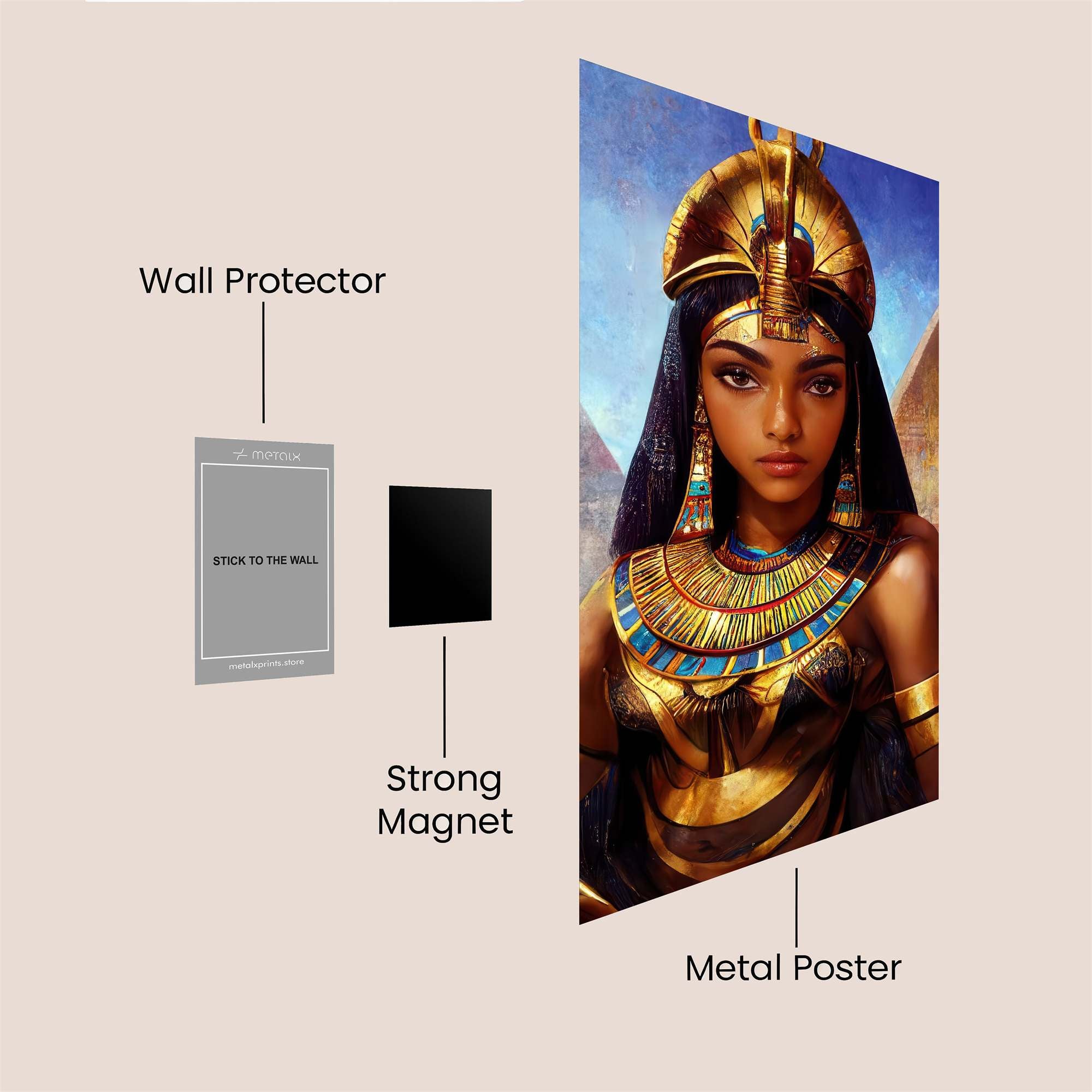 Cleopatra Majestic Safe Wall Magnetic / M