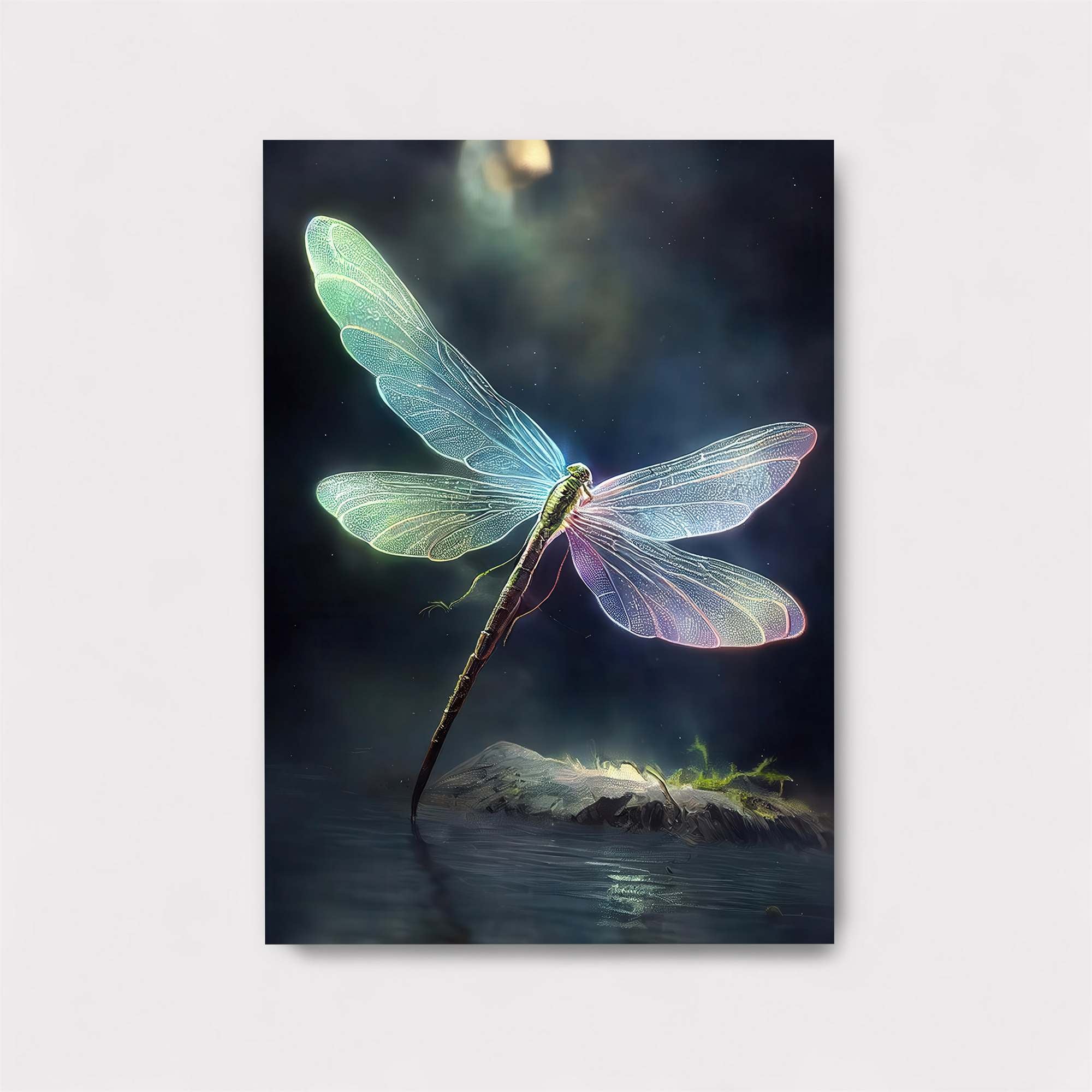 Luminous Dragonfly Safe Wall Magnetic / M
