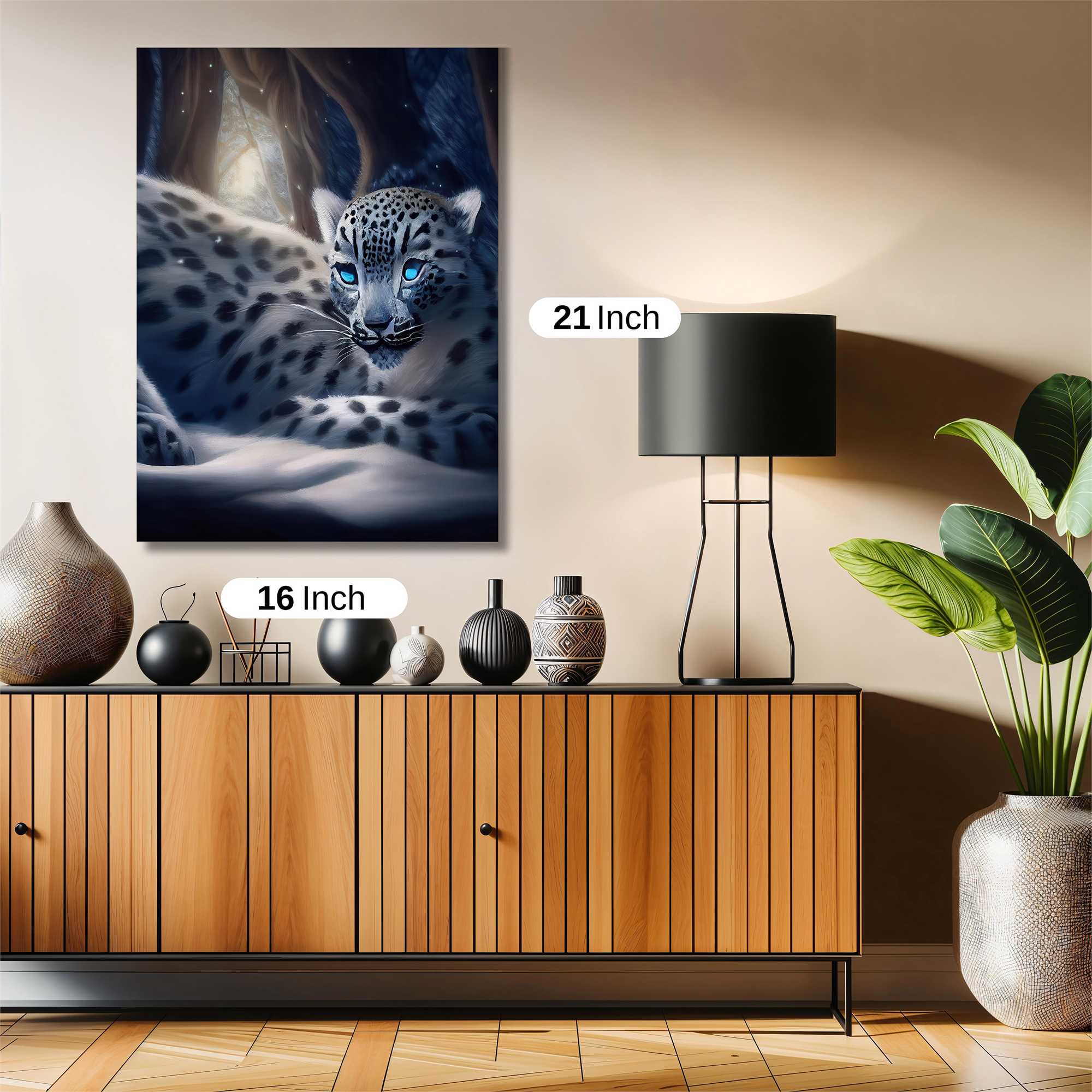Snow Leopard - Enigmatic Safe Wall Magnetic / M