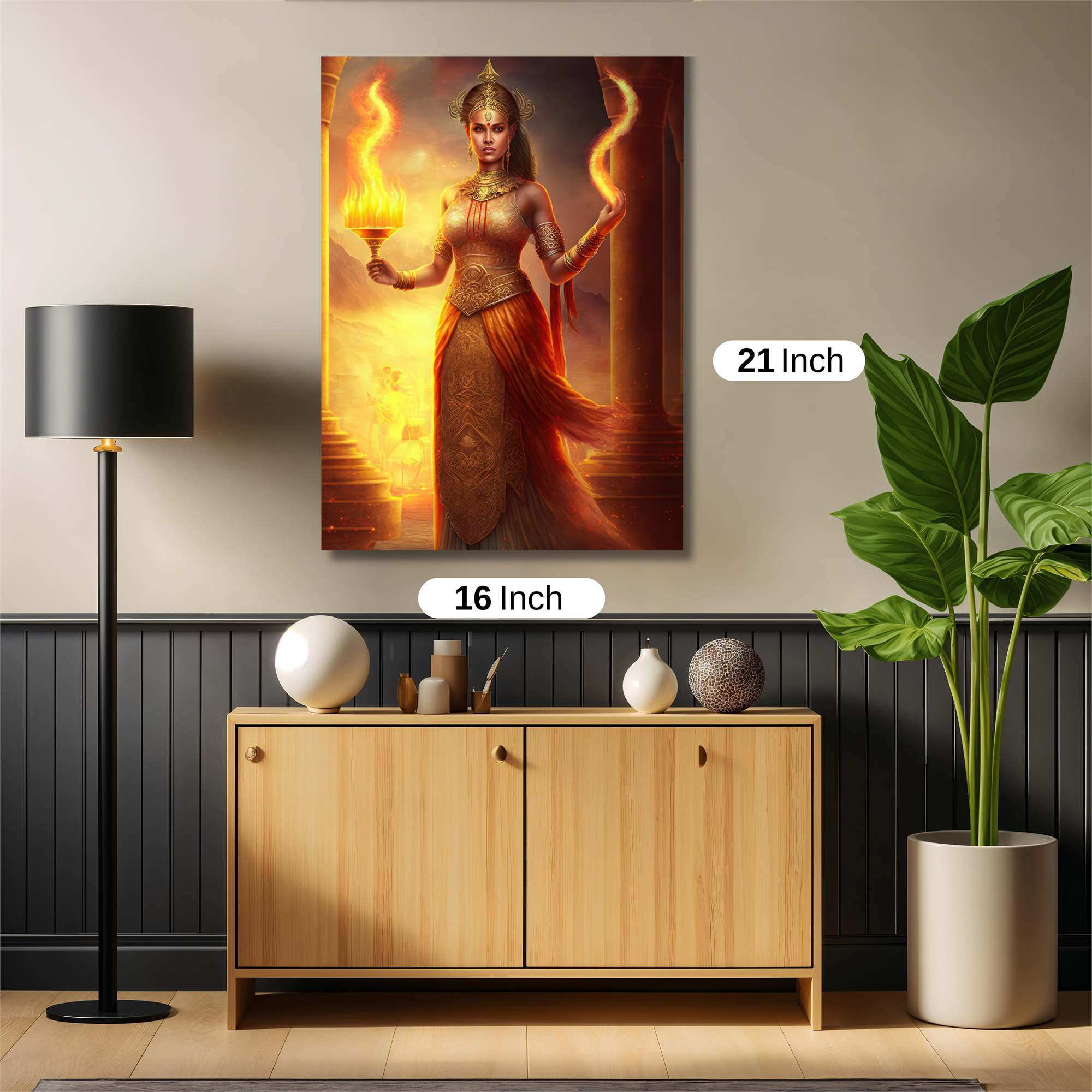 Durga Divine Safe Wall Magnetic / M