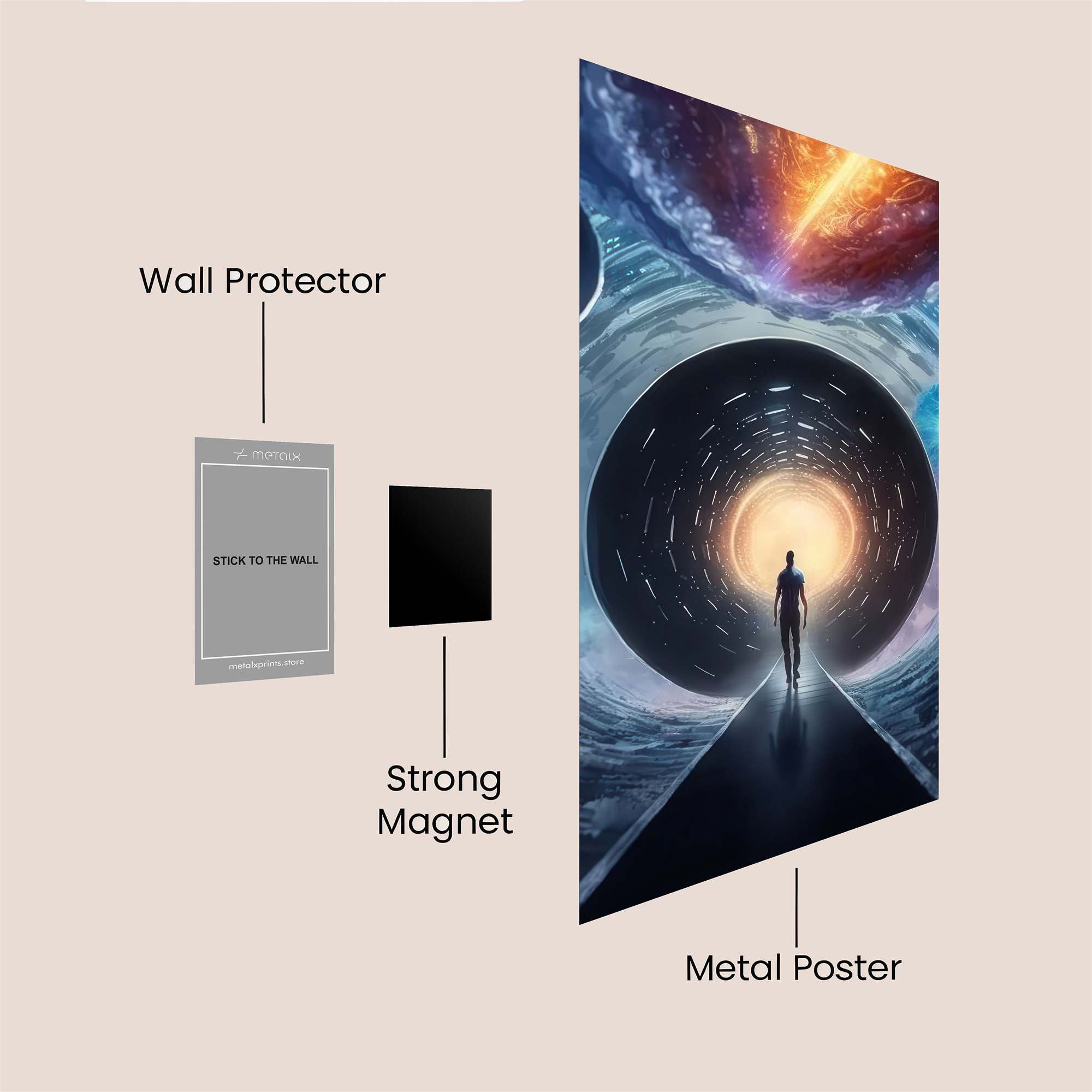 Cosmic Odyssey Safe Wall Magnetic / M