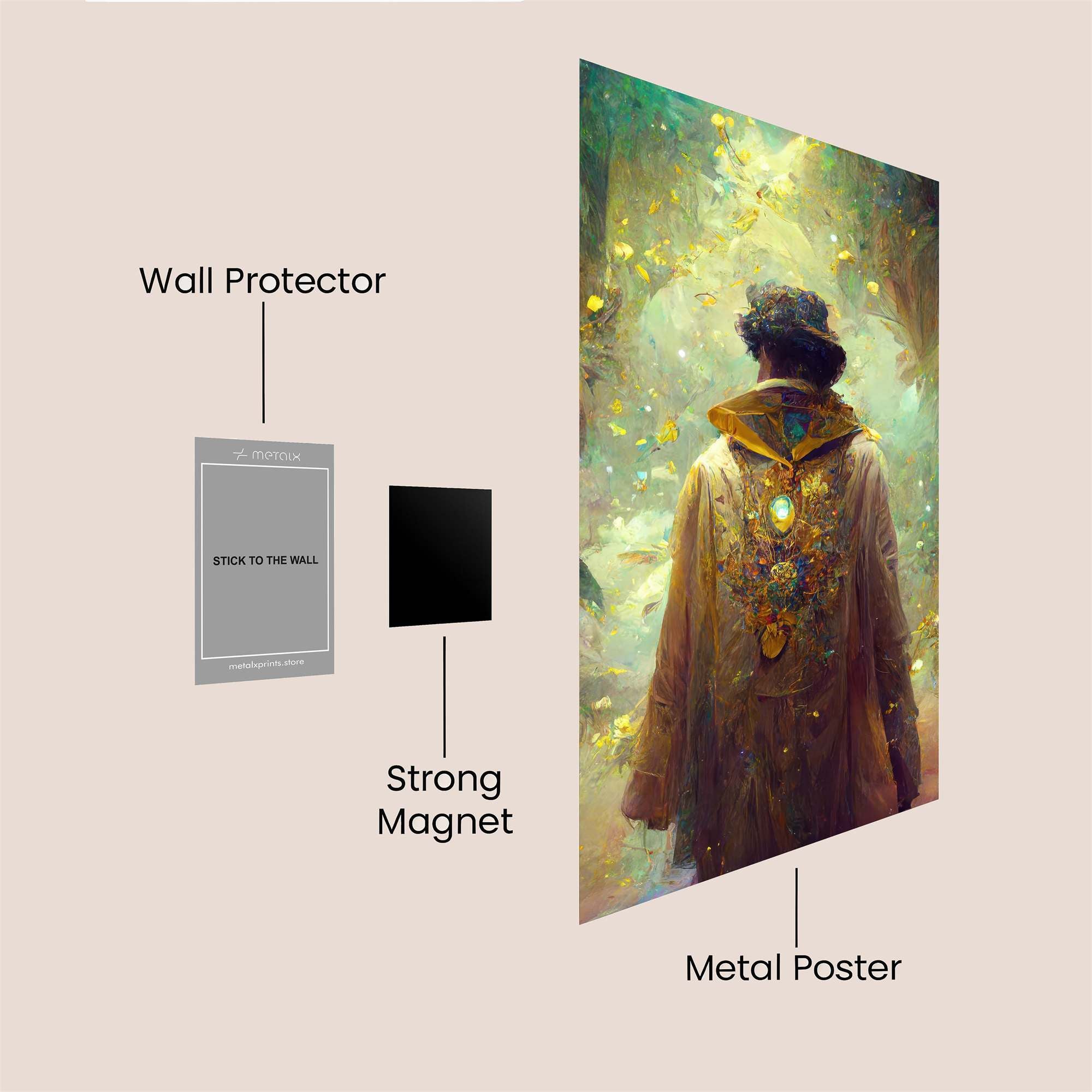 Mystic Journey Safe Wall Magnetic / M