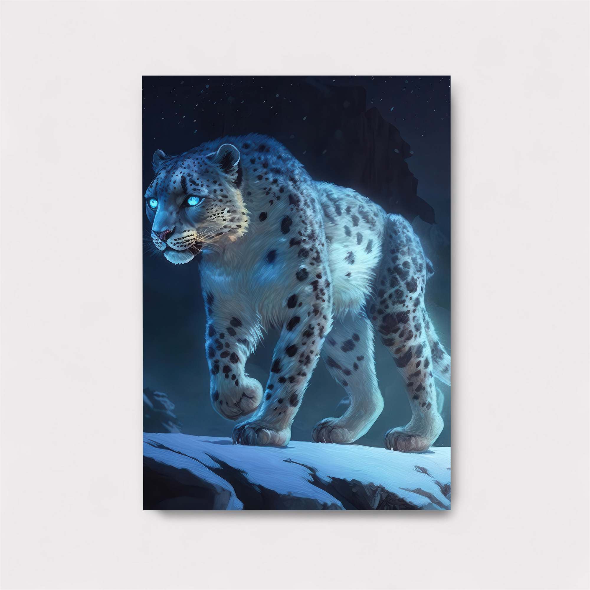 Snow Leopard - Ethereal Safe Wall Magnetic / M