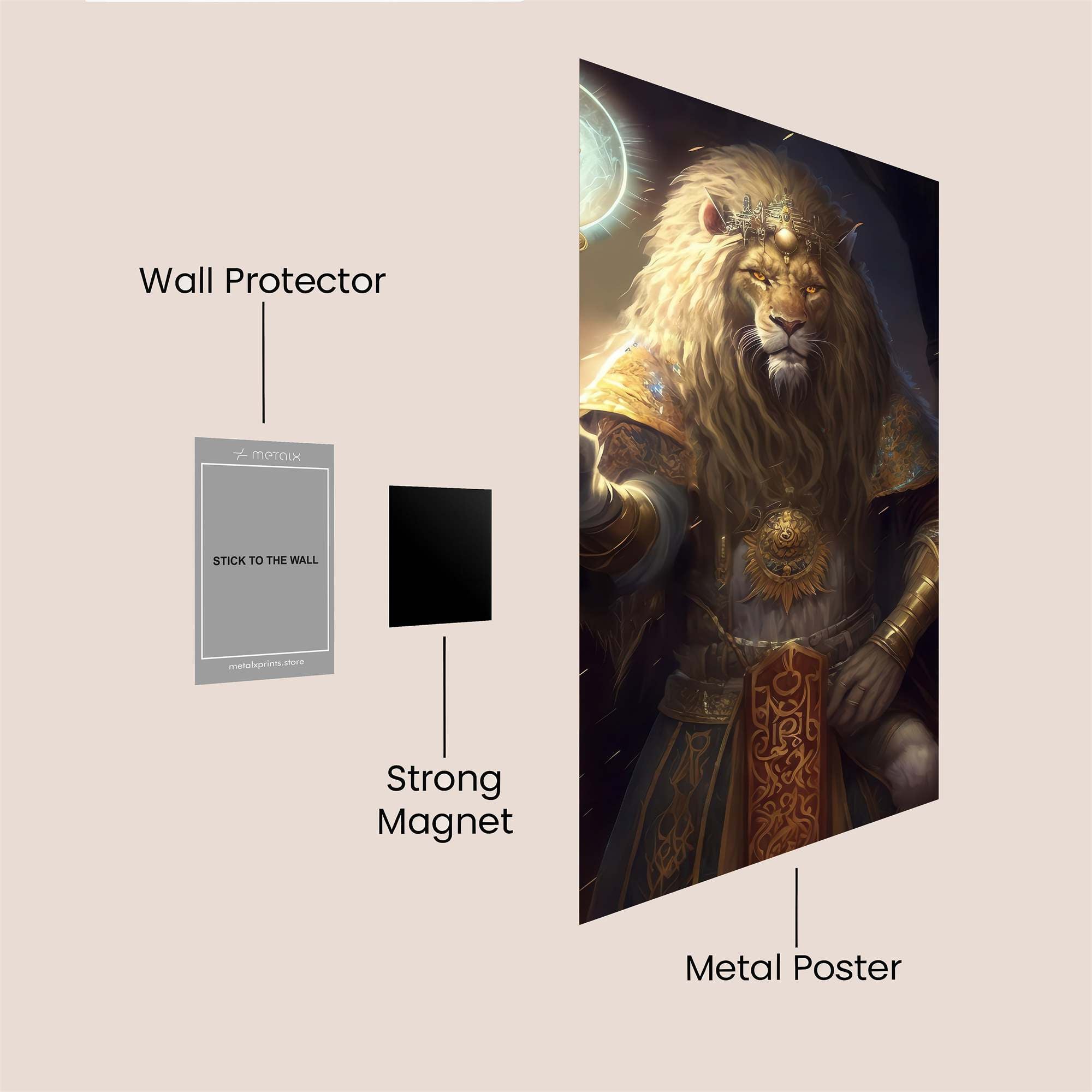 Aslan Regal Safe Wall Magnetic / M