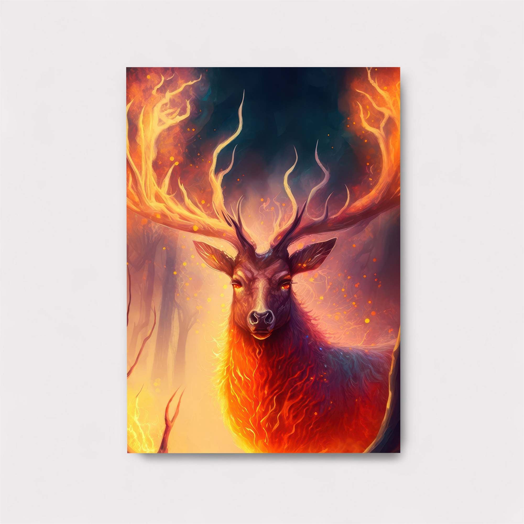 Flame Stag Safe Wall Magnetic / M