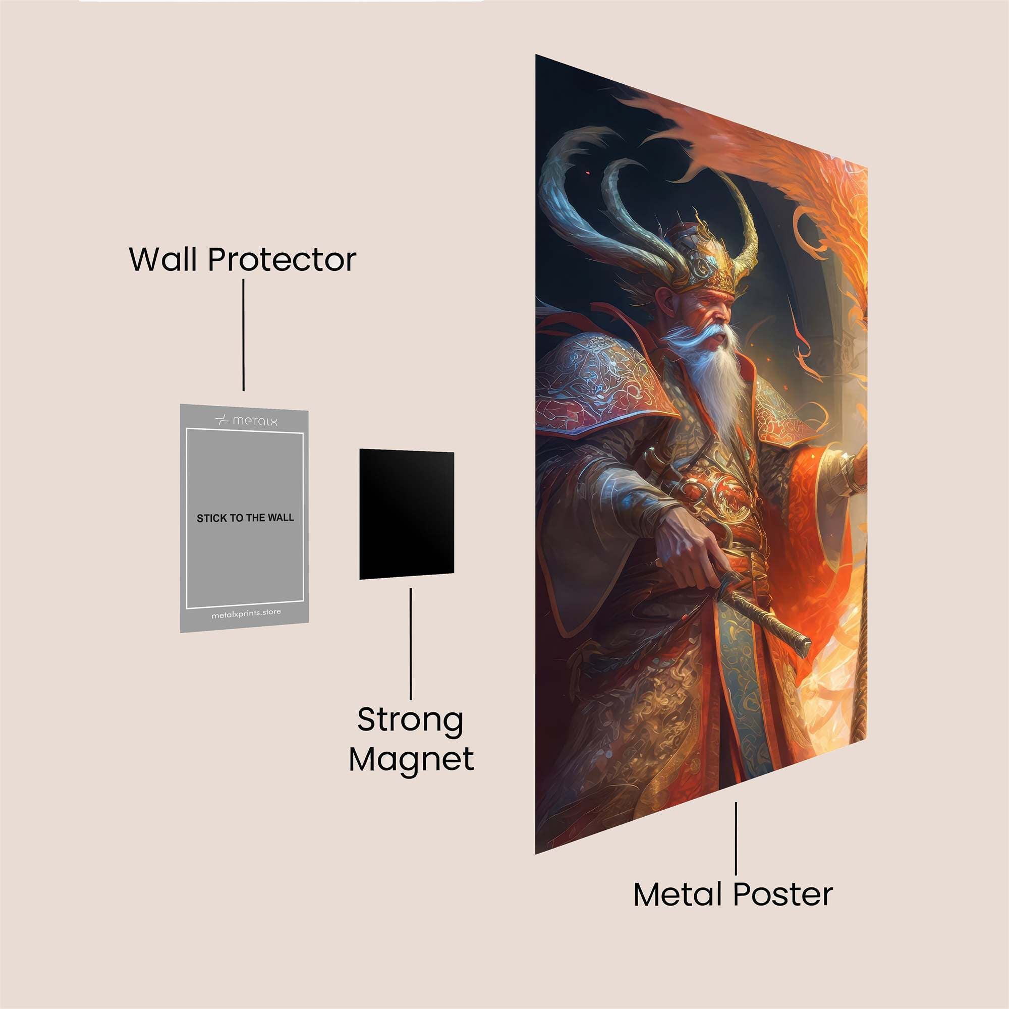 Odin Enlightened Safe Wall Magnetic / M