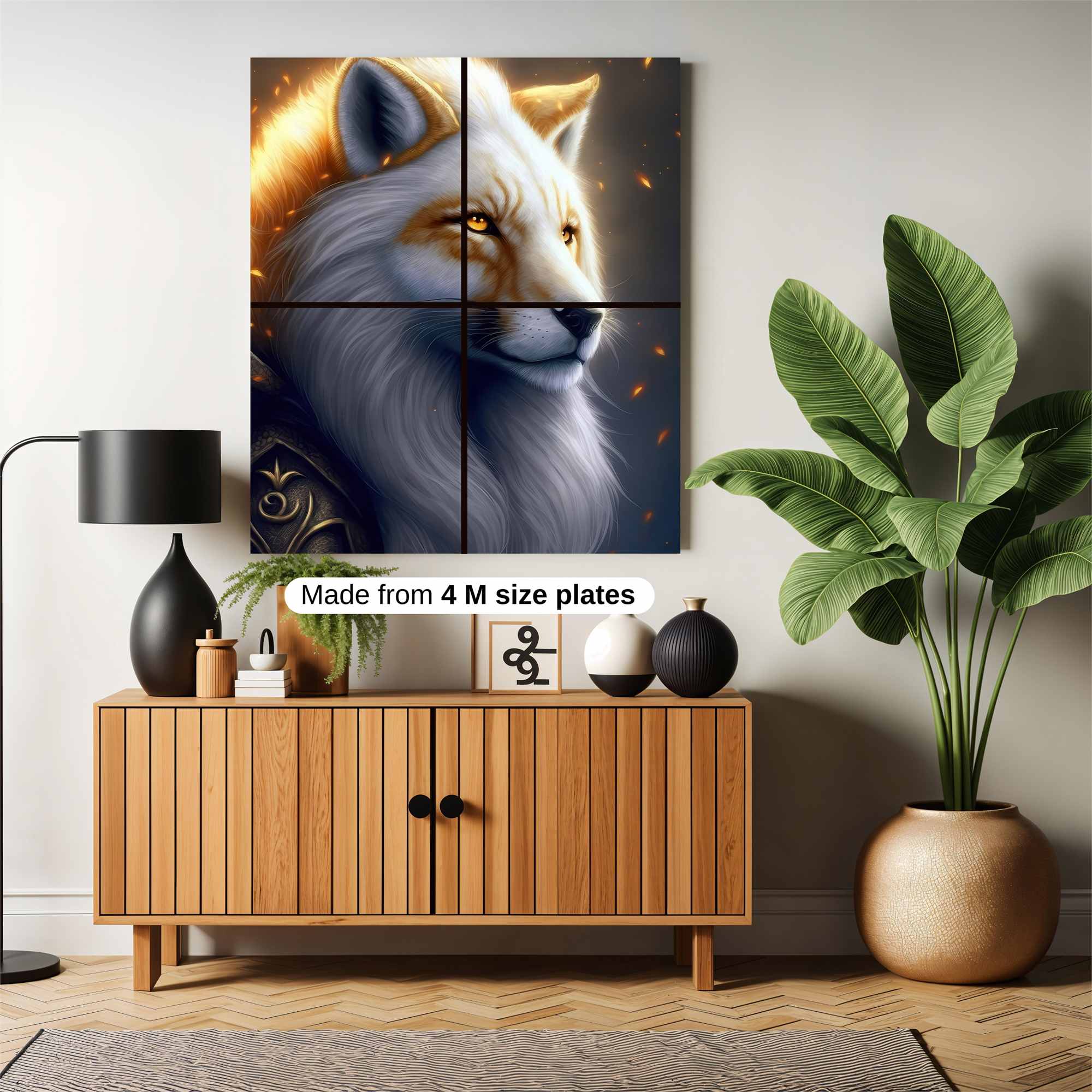Luminous Fox Safe Wall Magnetic / M