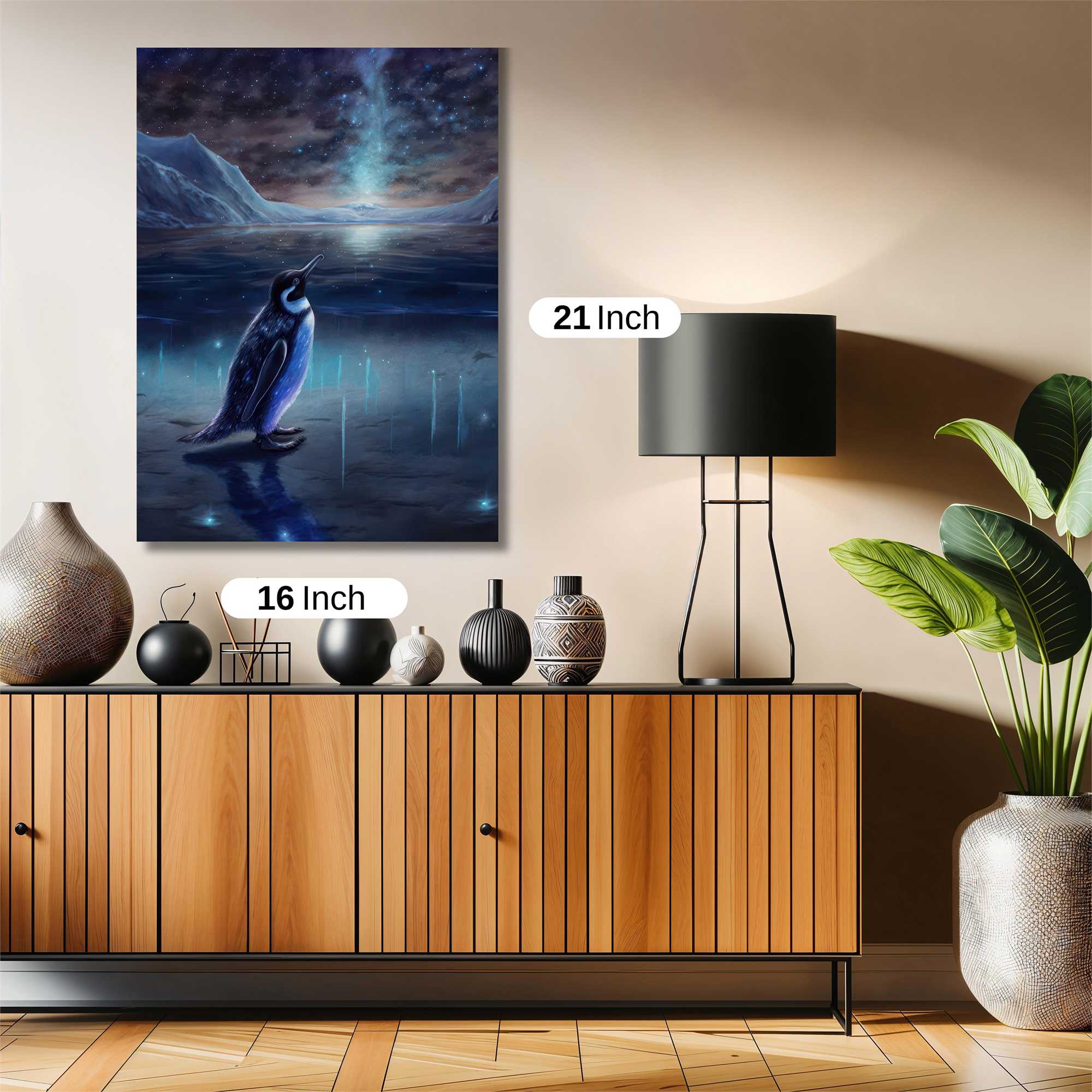 Penguin Dreamscape Safe Wall Magnetic / M