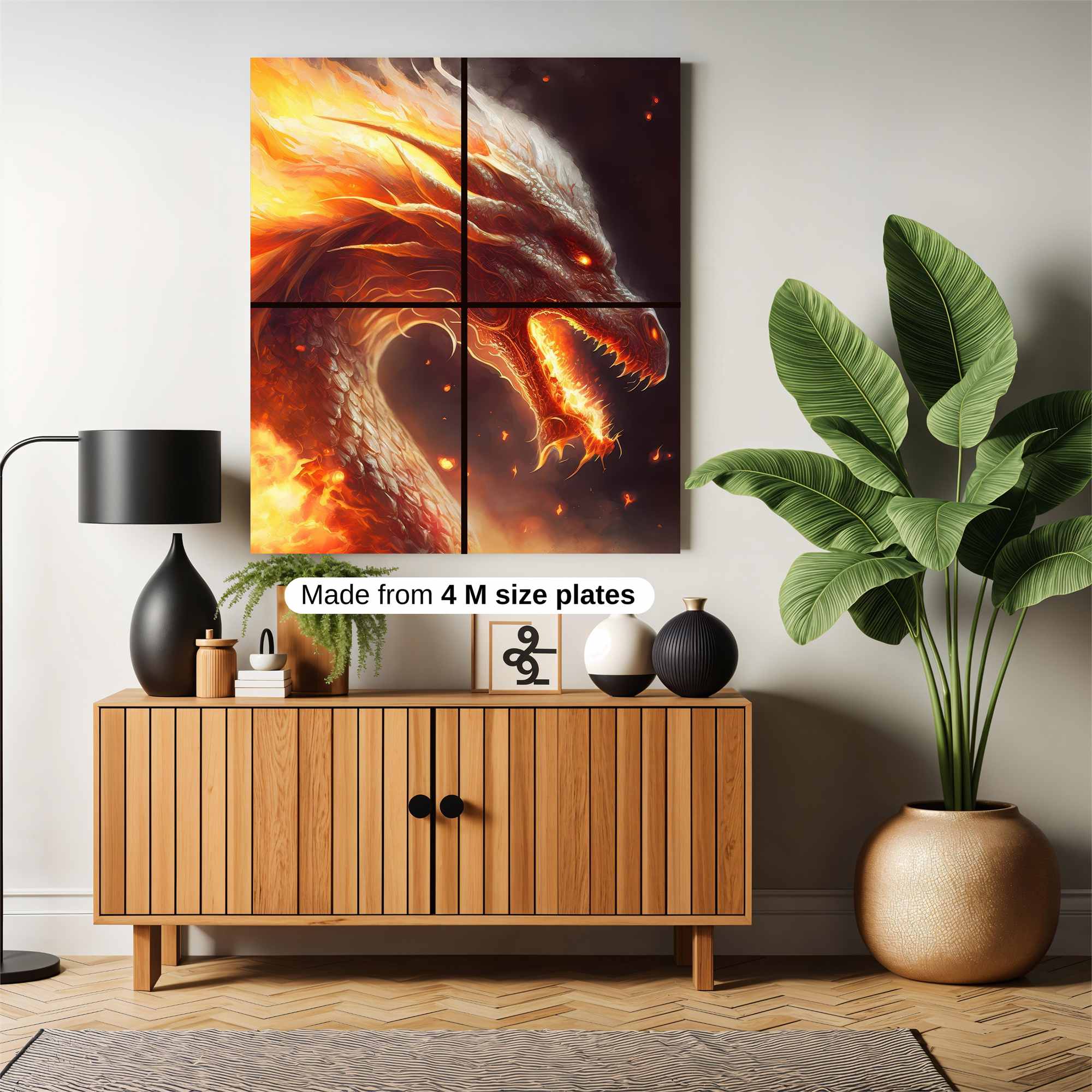 Inferno Rage Safe Wall Magnetic / M