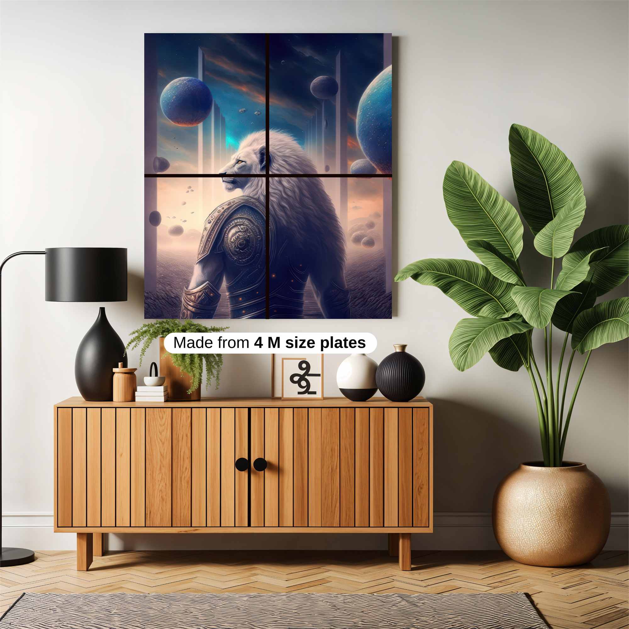 Lion Cosmic Safe Wall Magnetic / M