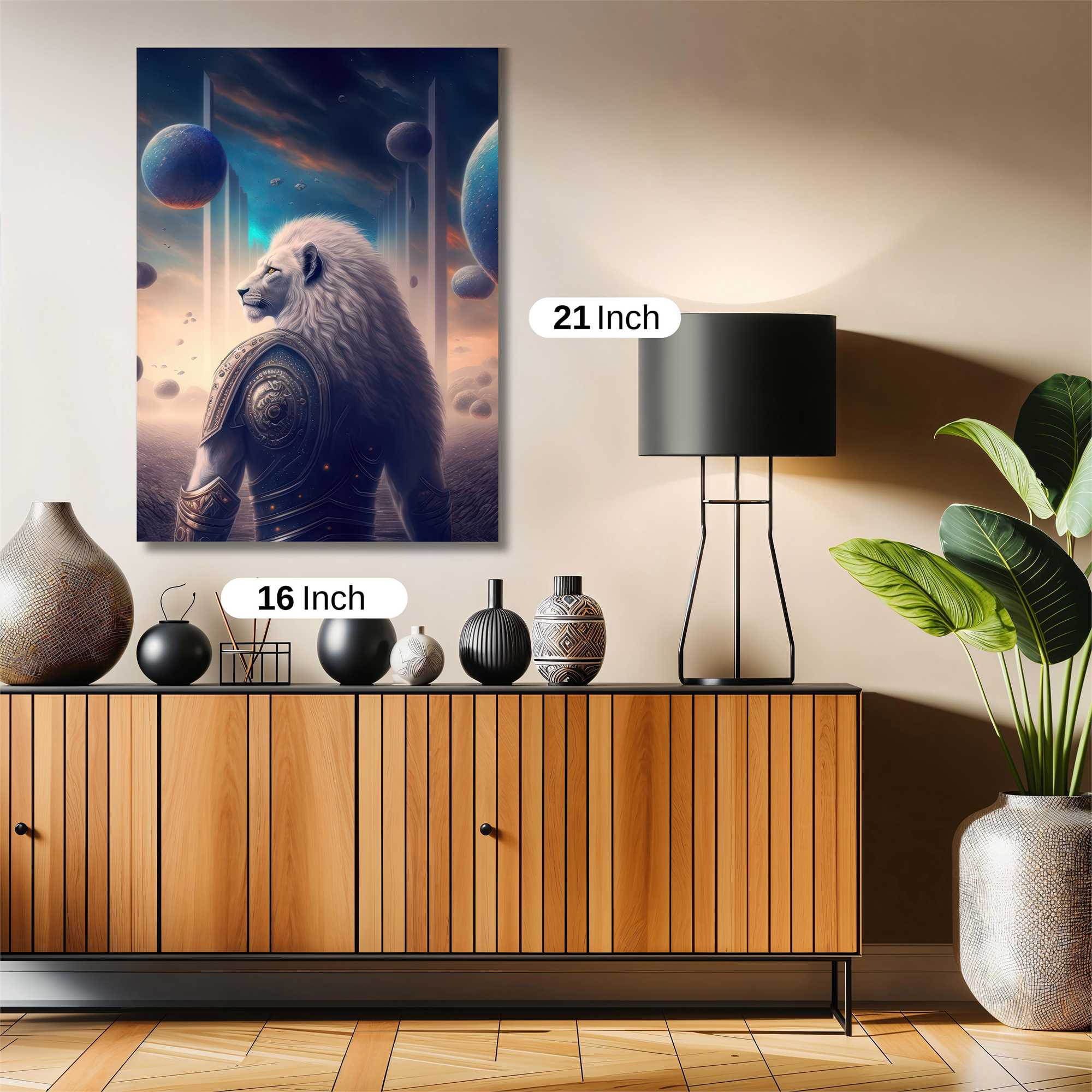 Lion Cosmic Safe Wall Magnetic / M