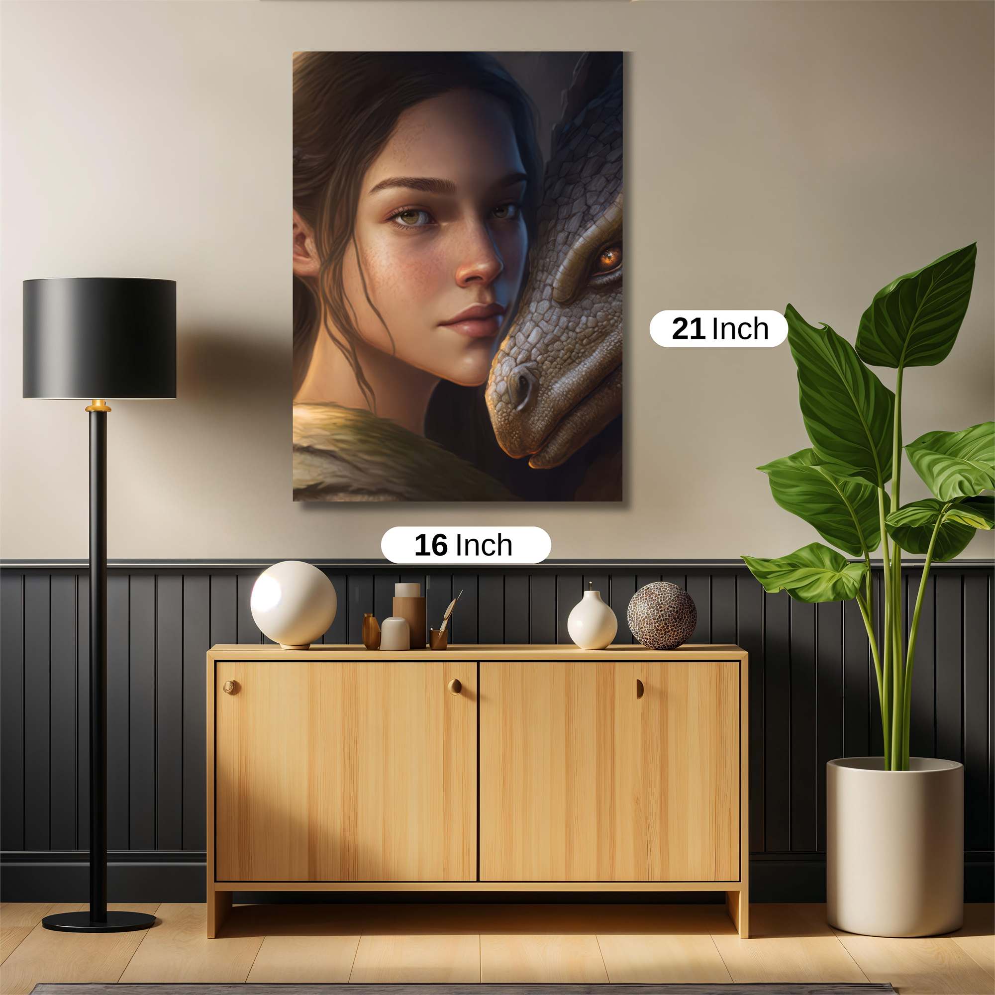 Dragon Serenity Safe Wall Magnetic / M