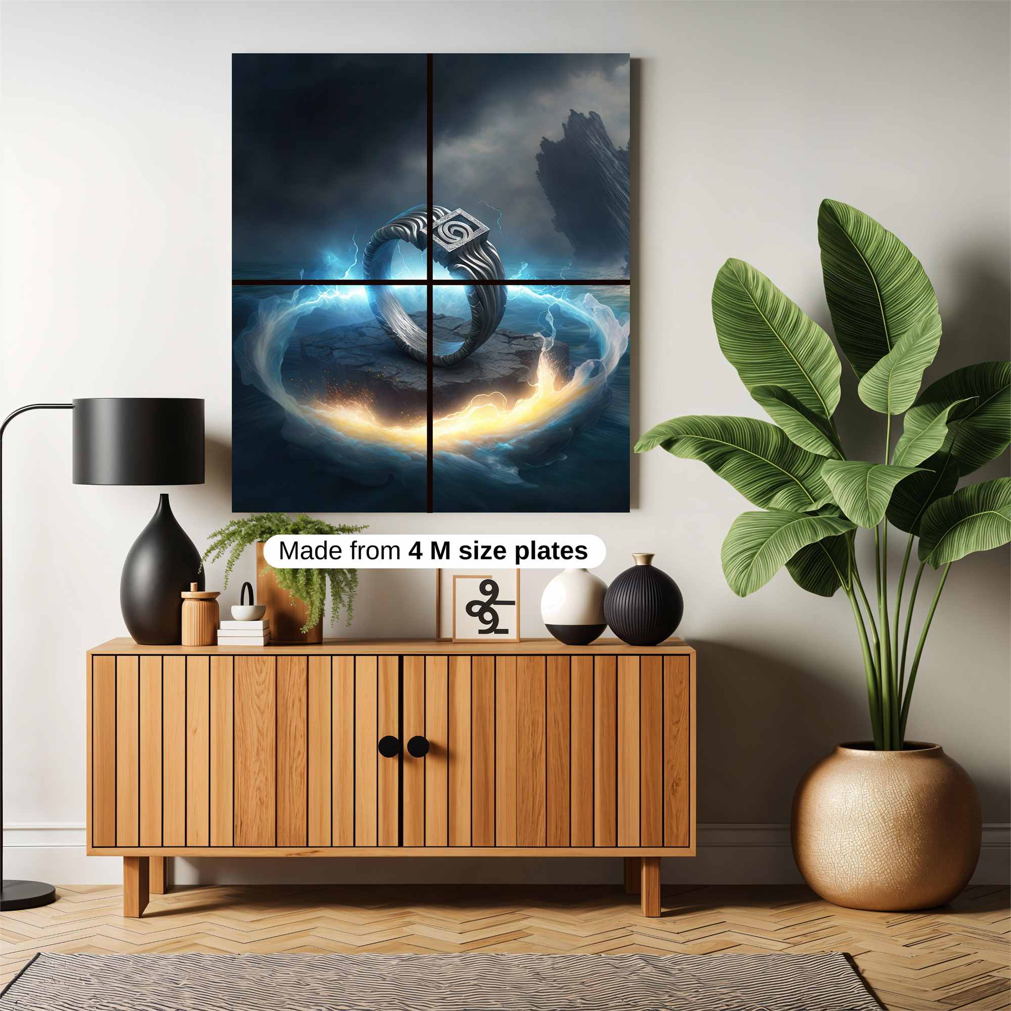 Powerful Enigma Safe Wall Magnetic / M