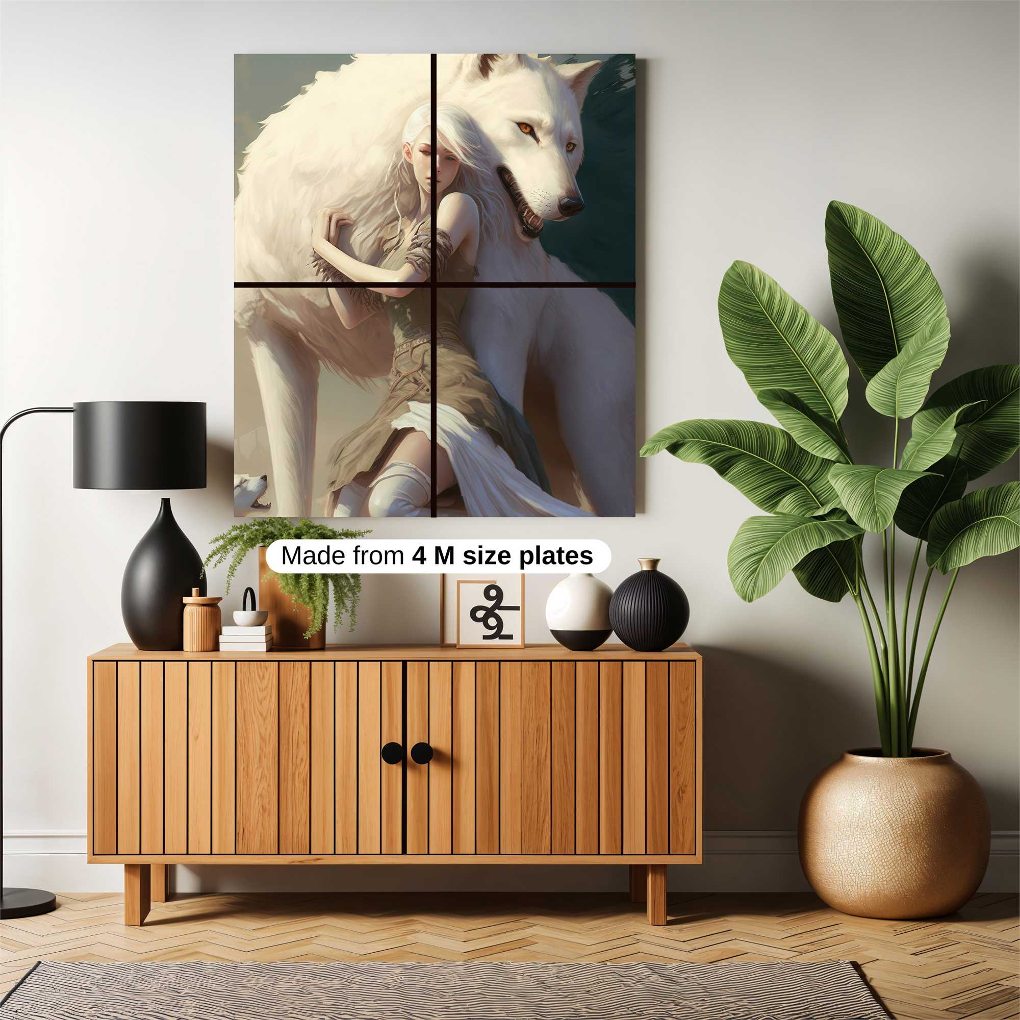 Luna Serenity Safe Wall Magnetic / M