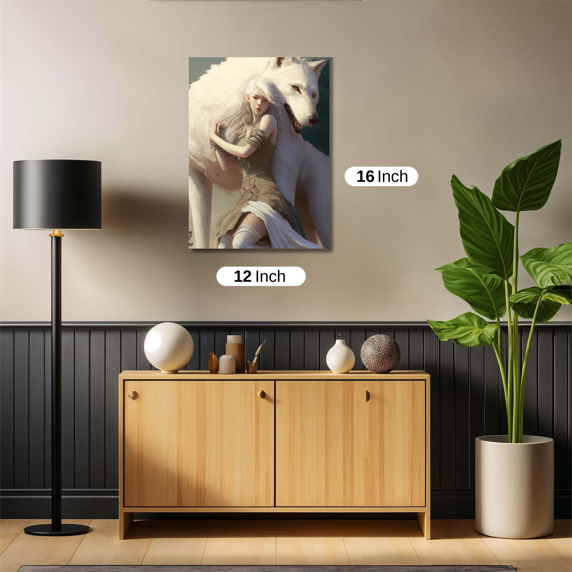 Luna Serenity Safe Wall Magnetic / M