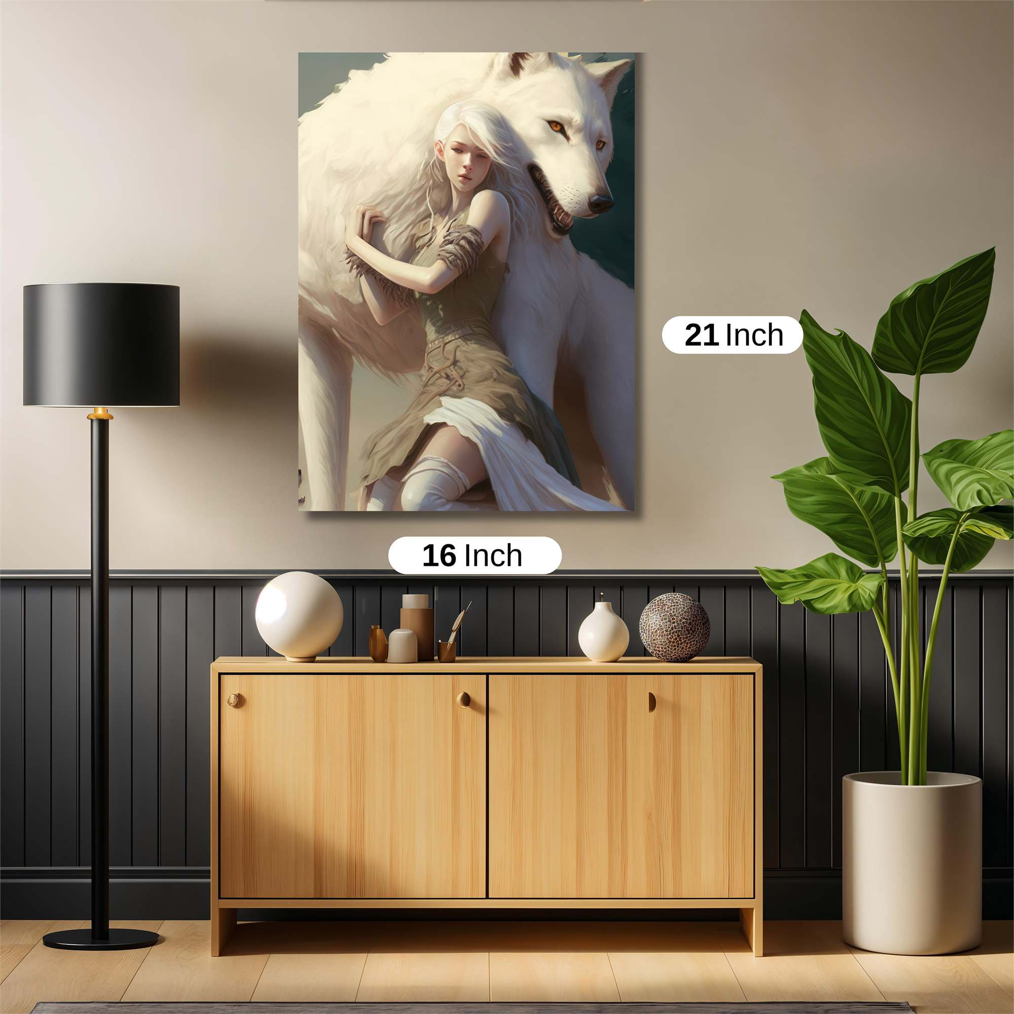 Luna Serenity Safe Wall Magnetic / M