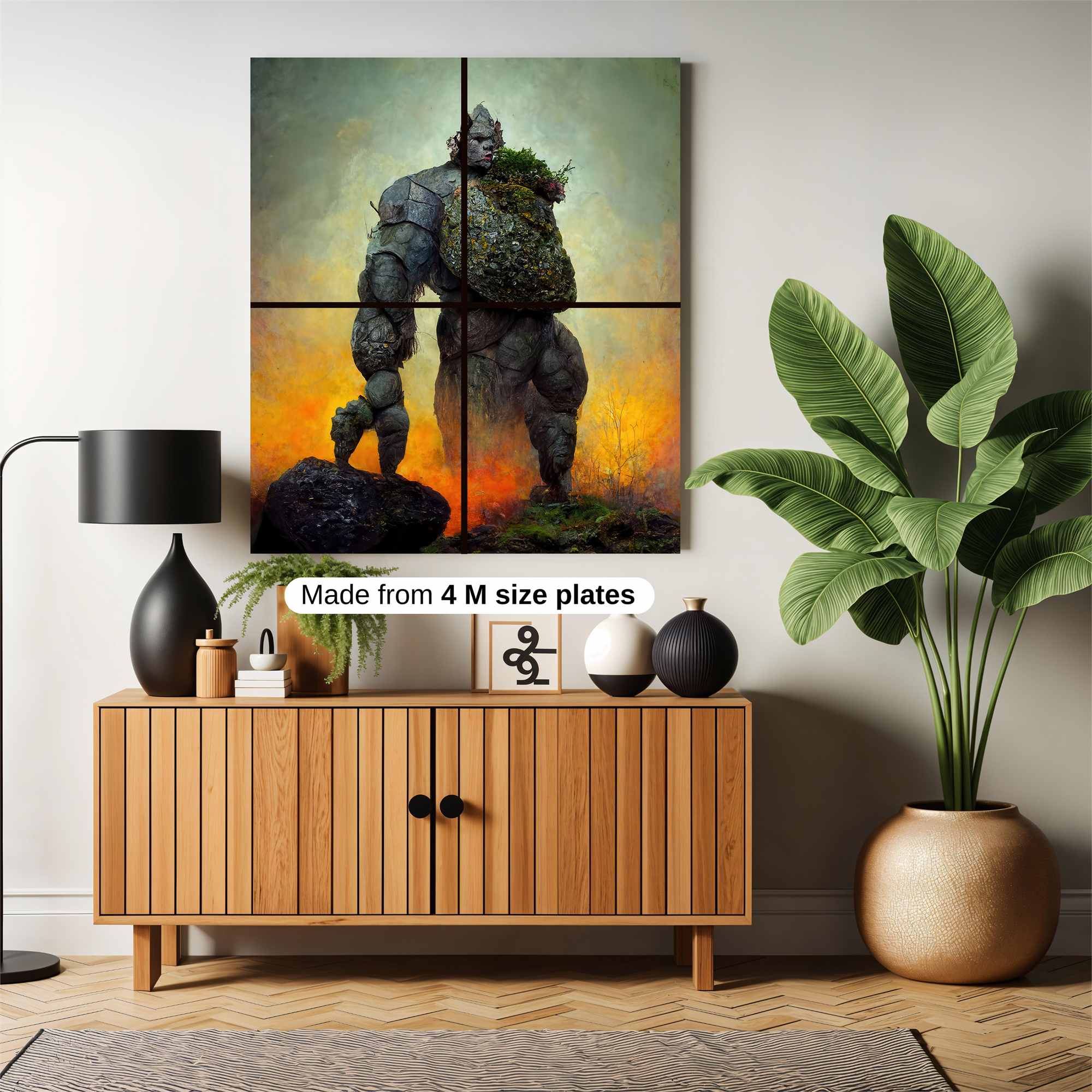 Golem Serene Safe Wall Magnetic / M