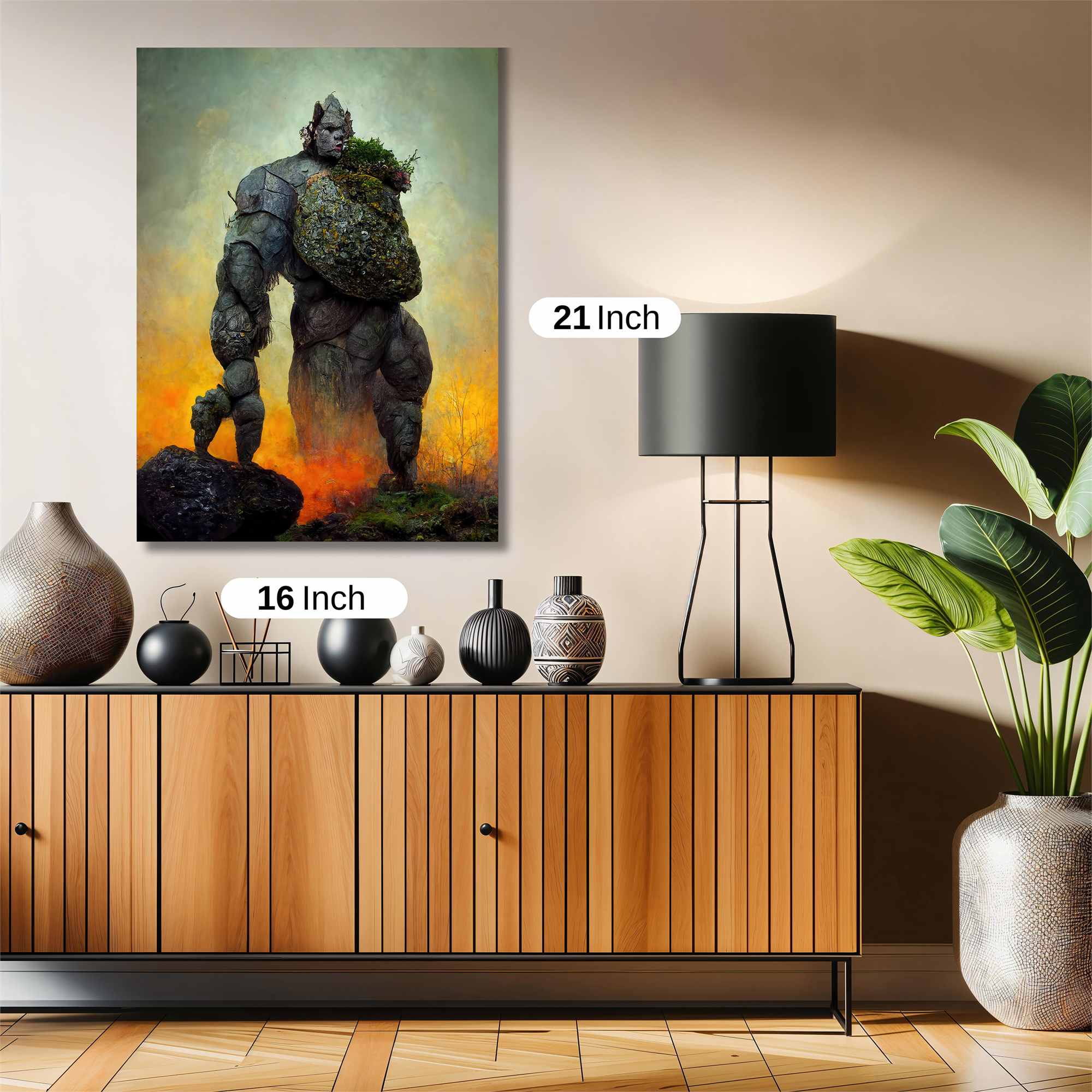 Golem Serene Safe Wall Magnetic / M