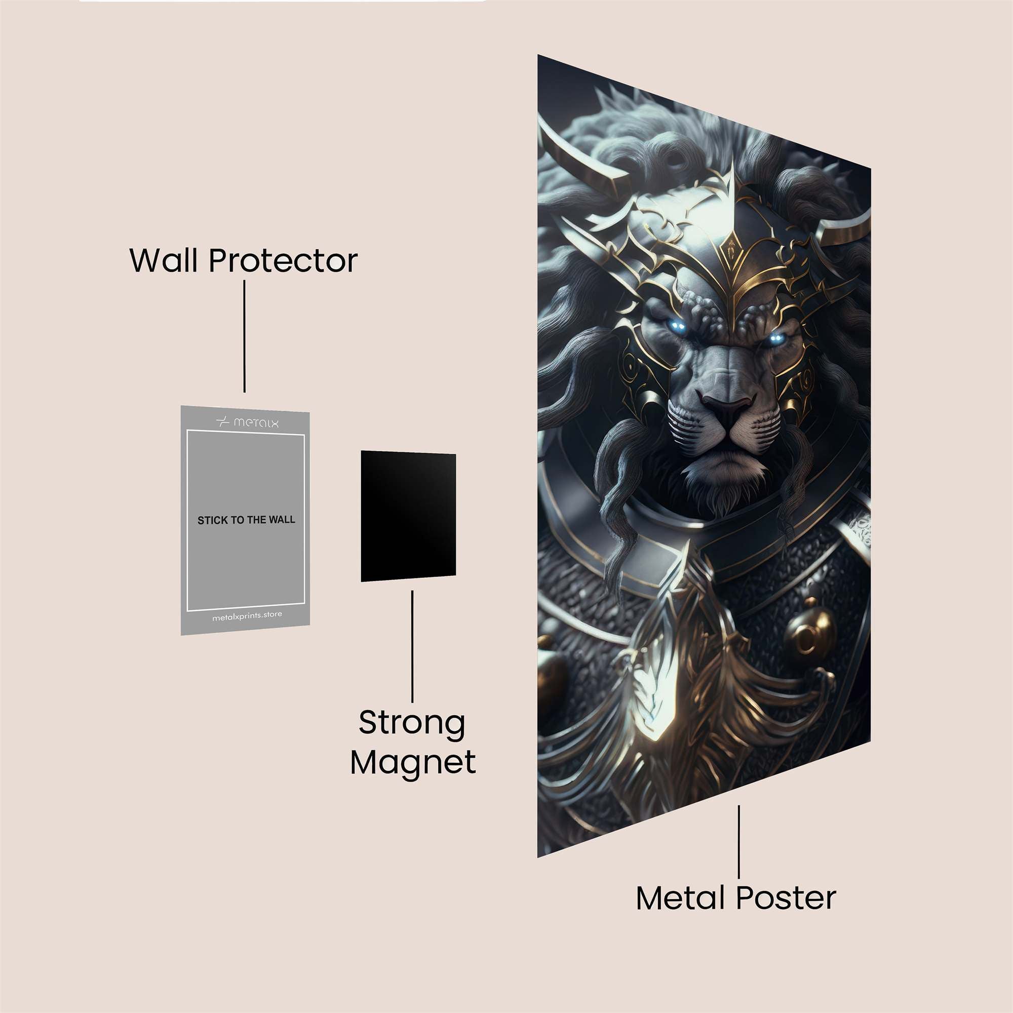 Lion Sovereign Safe Wall Magnetic / M