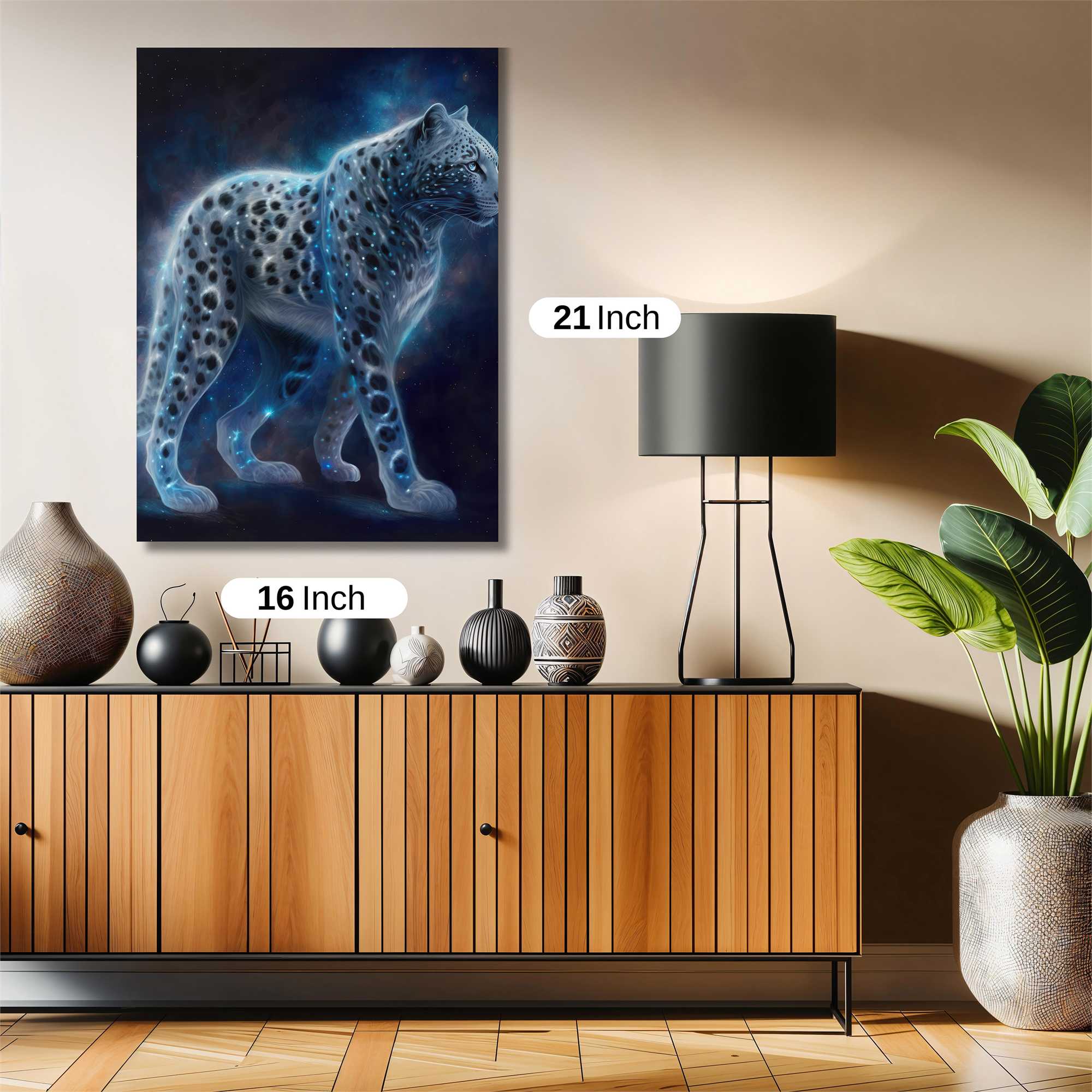 Cosmic Leopard Safe Wall Magnetic / M
