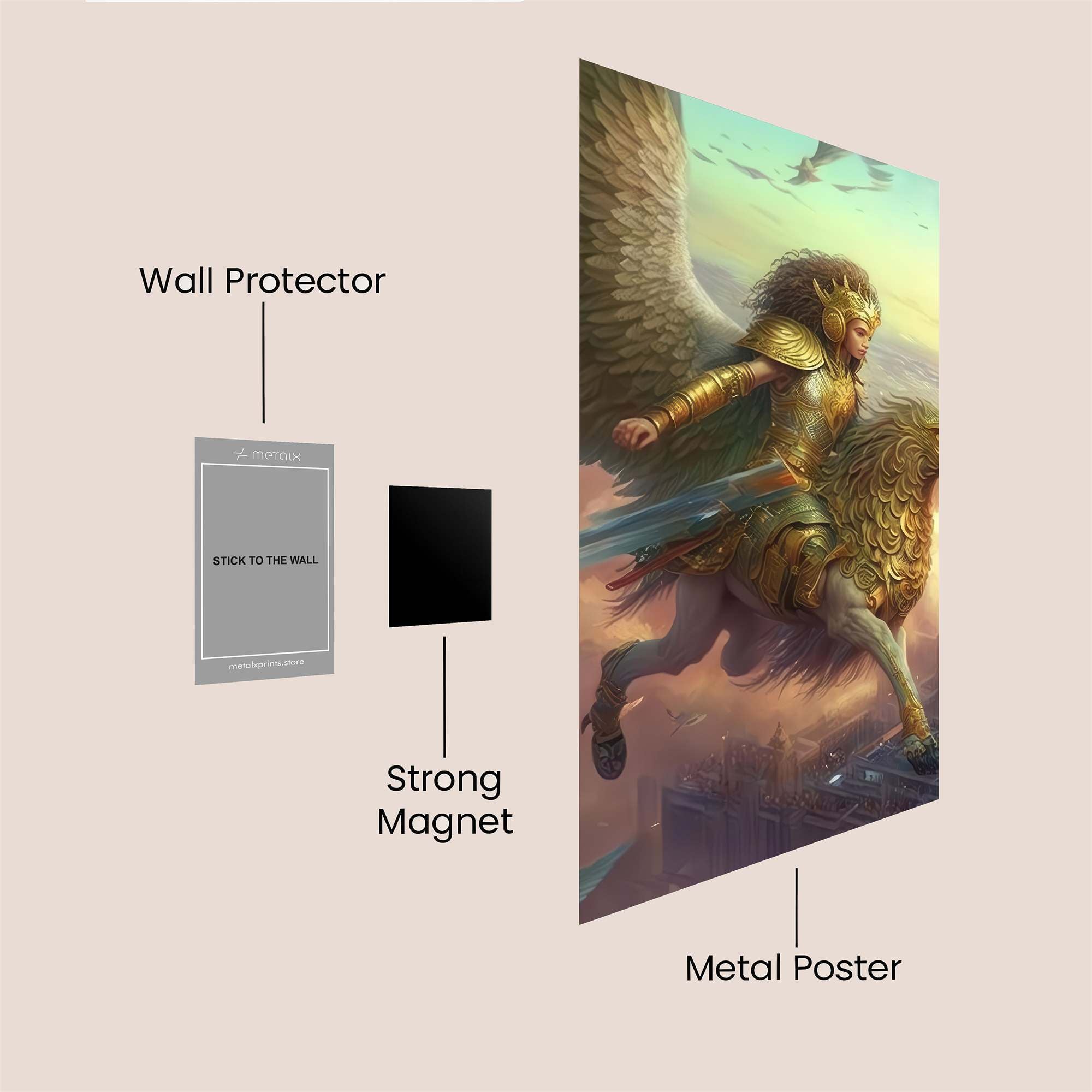 Nemesis Ascends Safe Wall Magnetic / M