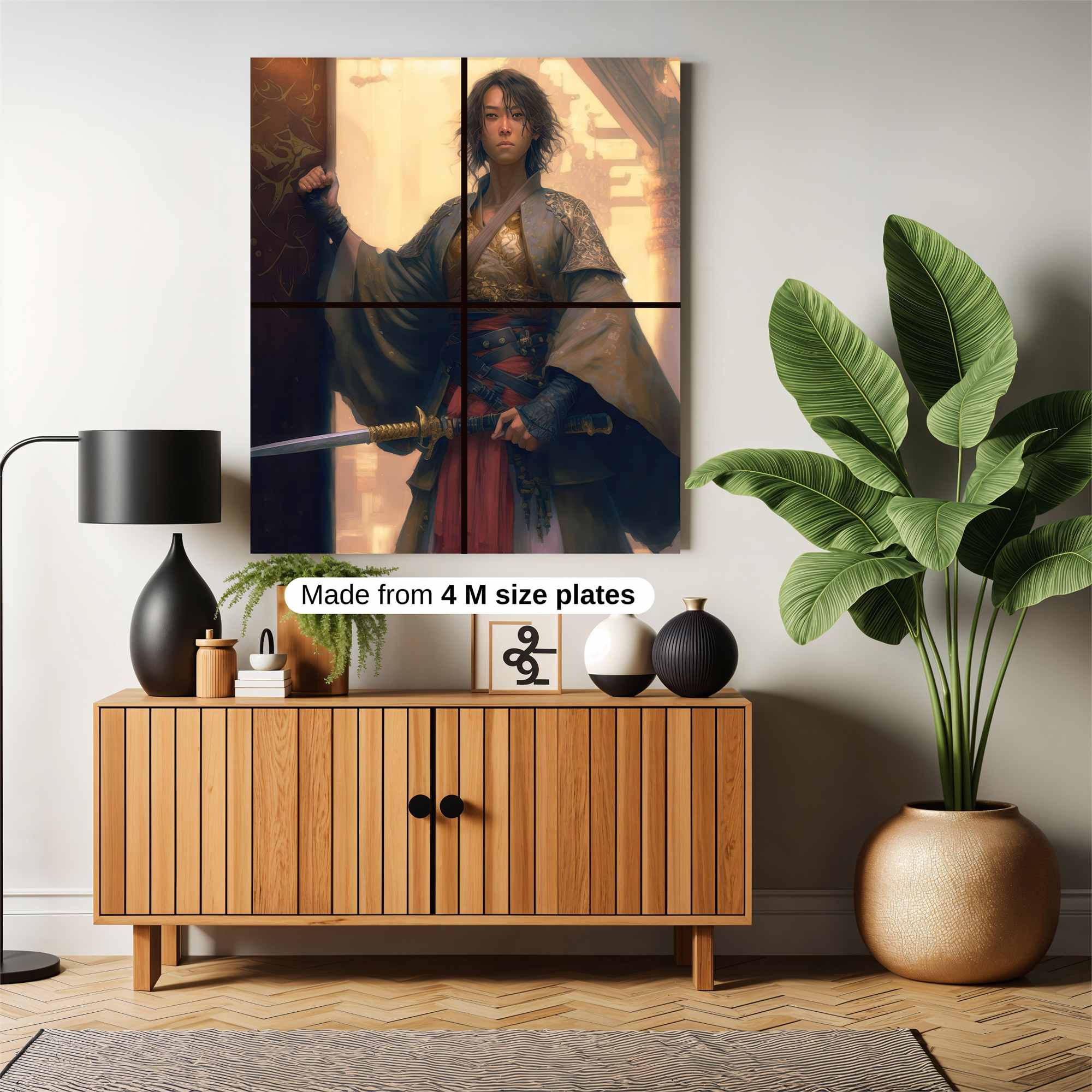 Samurai Serenity Safe Wall Magnetic / M