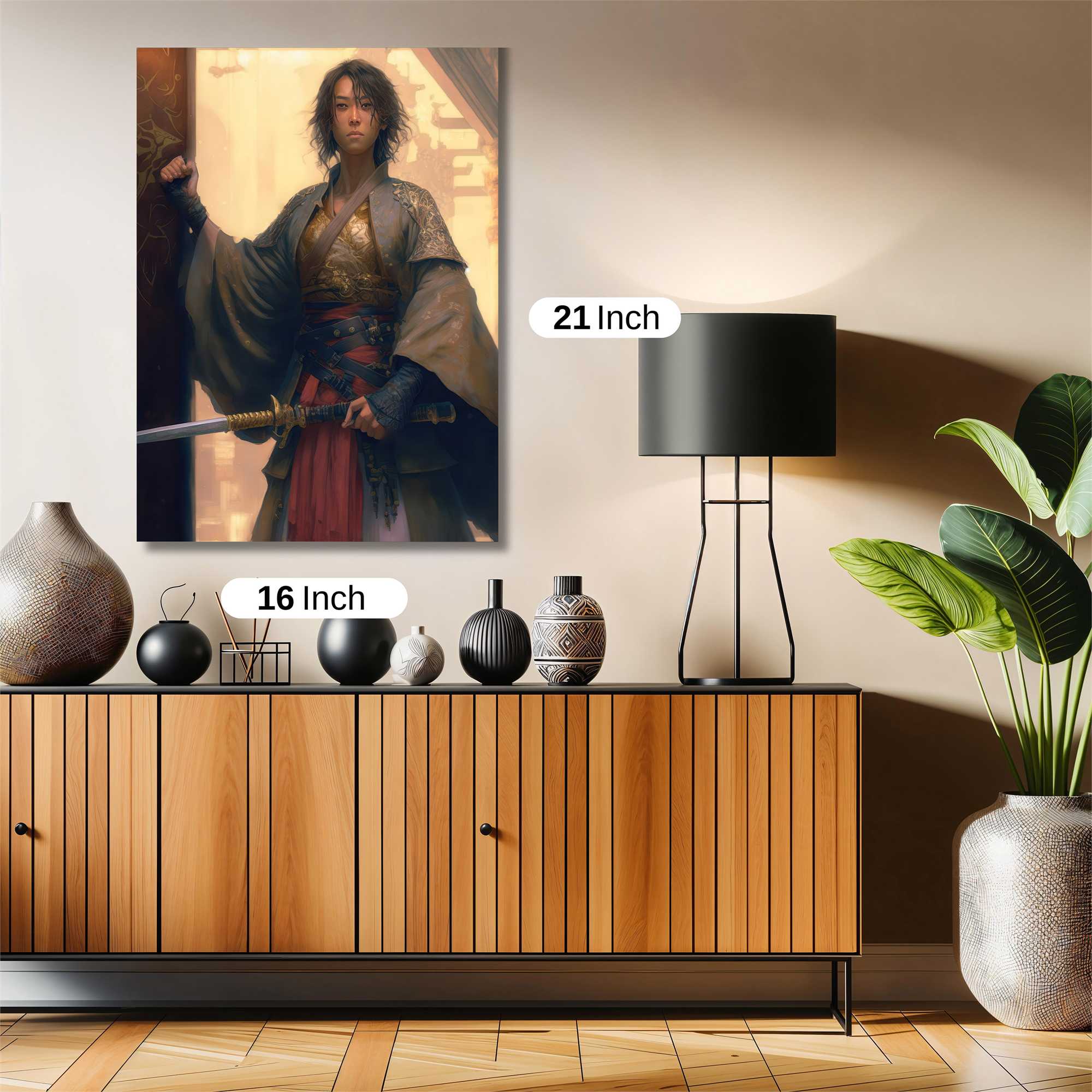 Samurai Serenity Safe Wall Magnetic / M