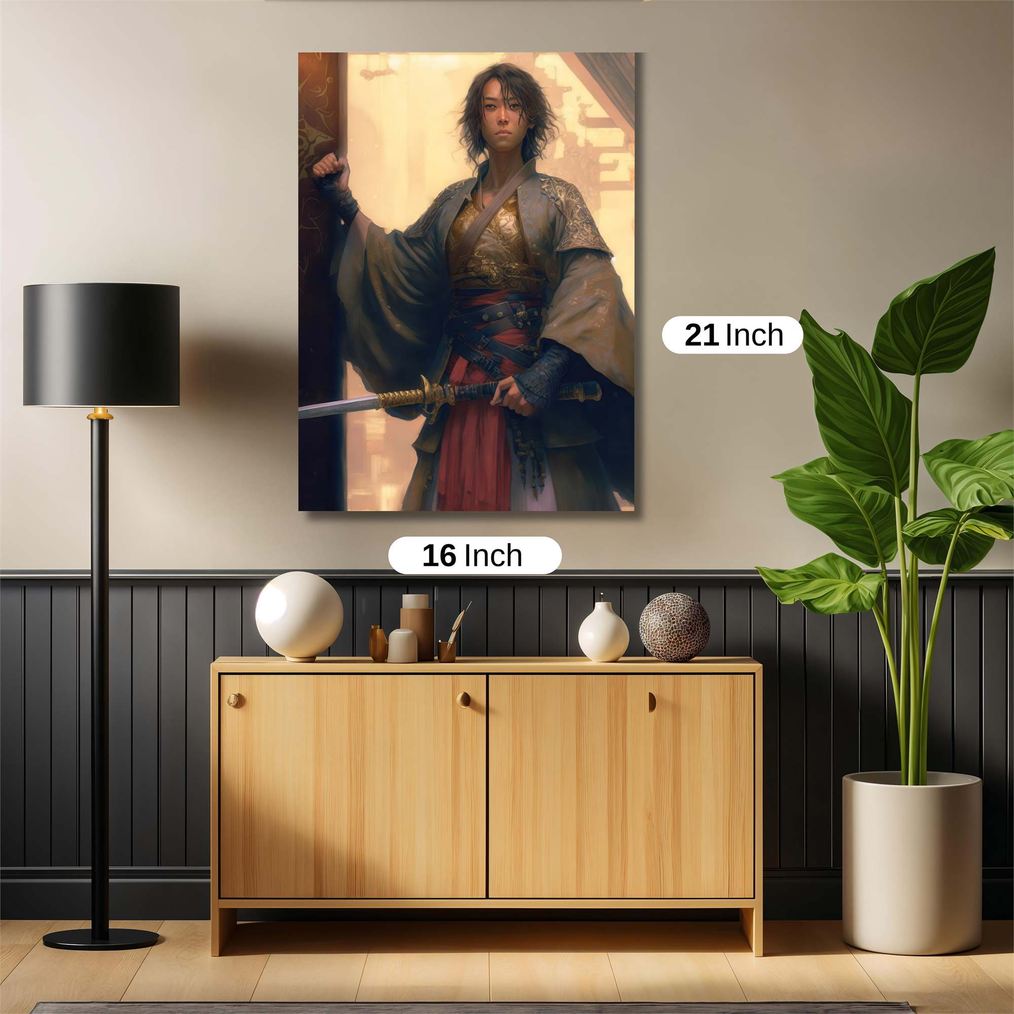 Samurai Serenity Safe Wall Magnetic / M