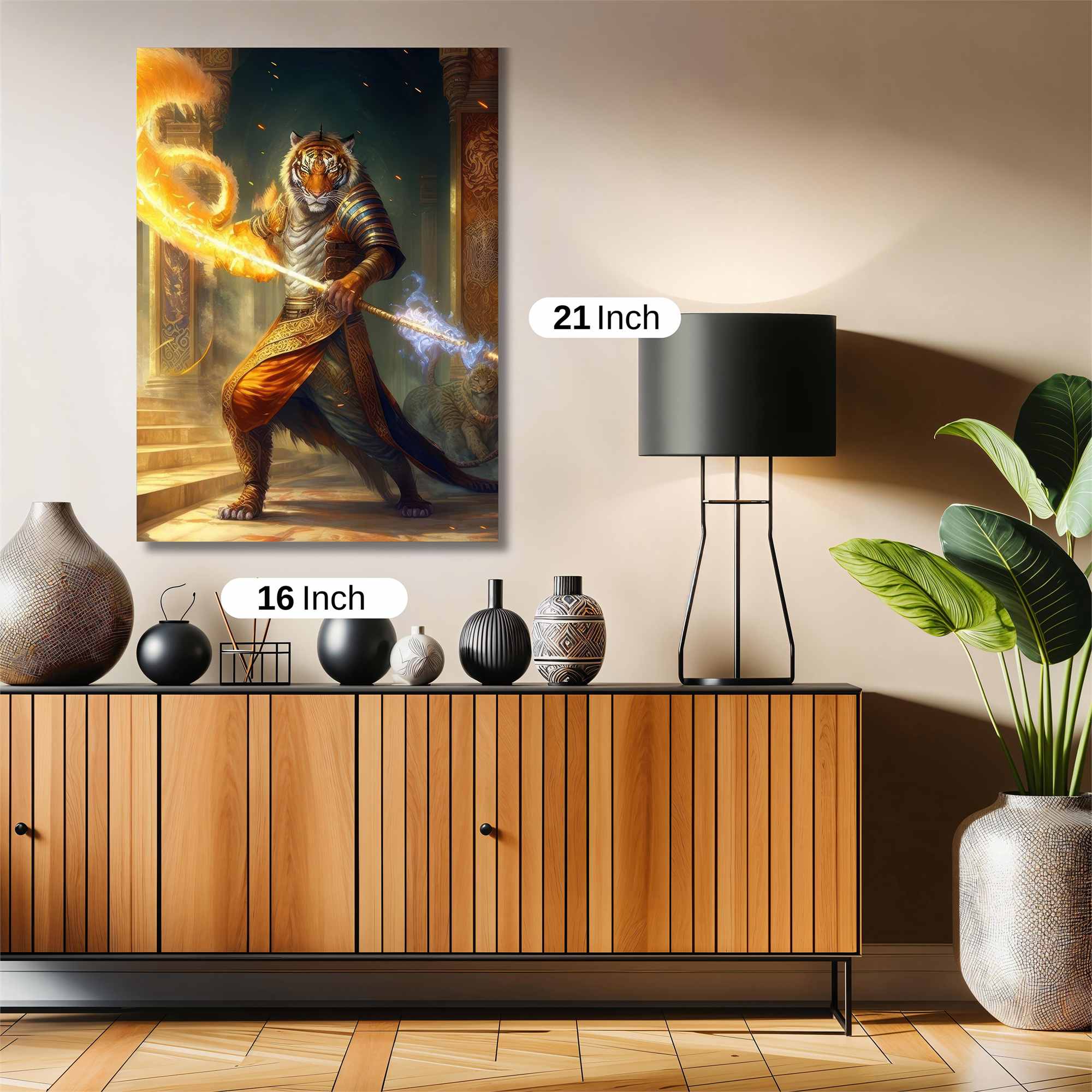 Tiger Mage Safe Wall Magnetic / M