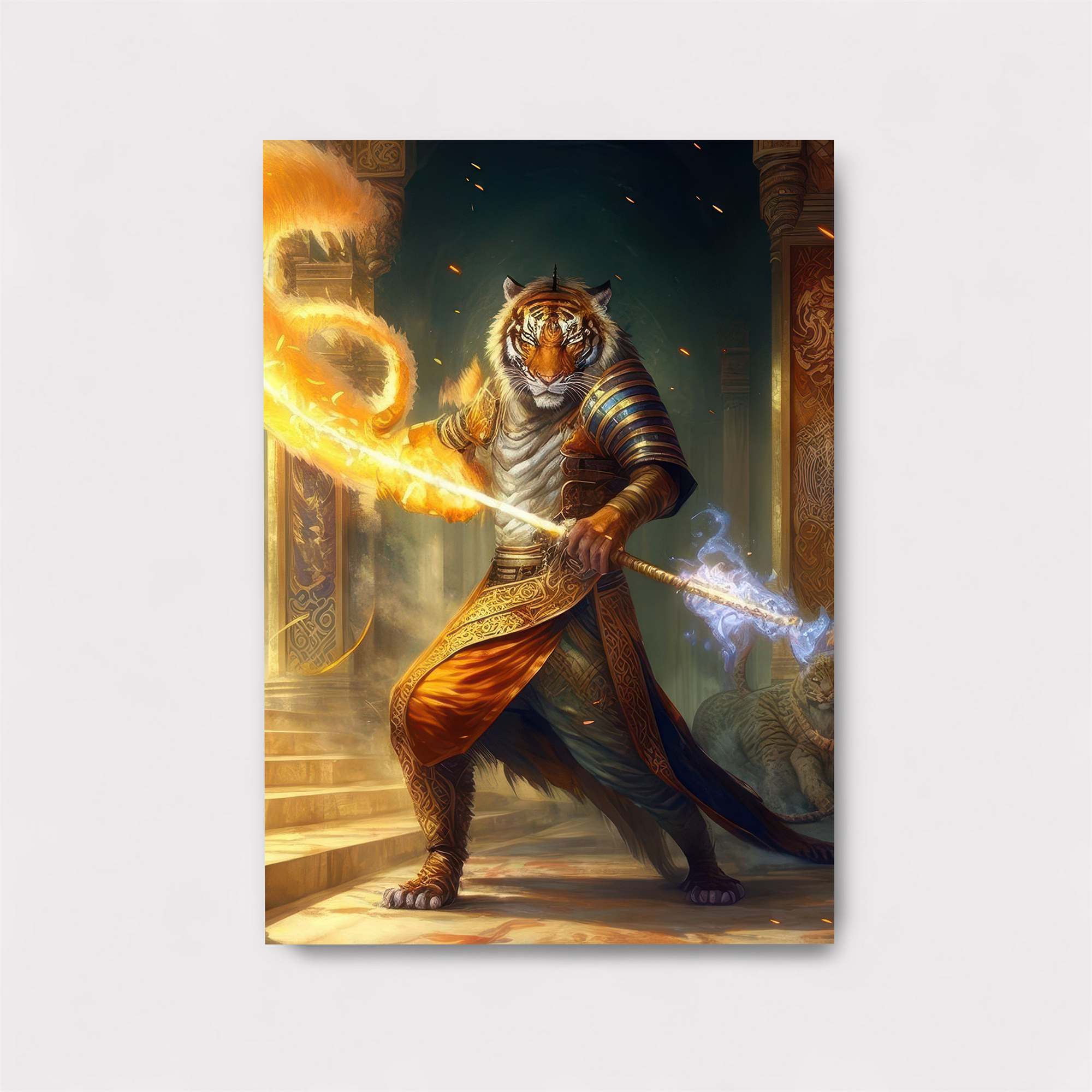 Tiger Mage Safe Wall Magnetic / M