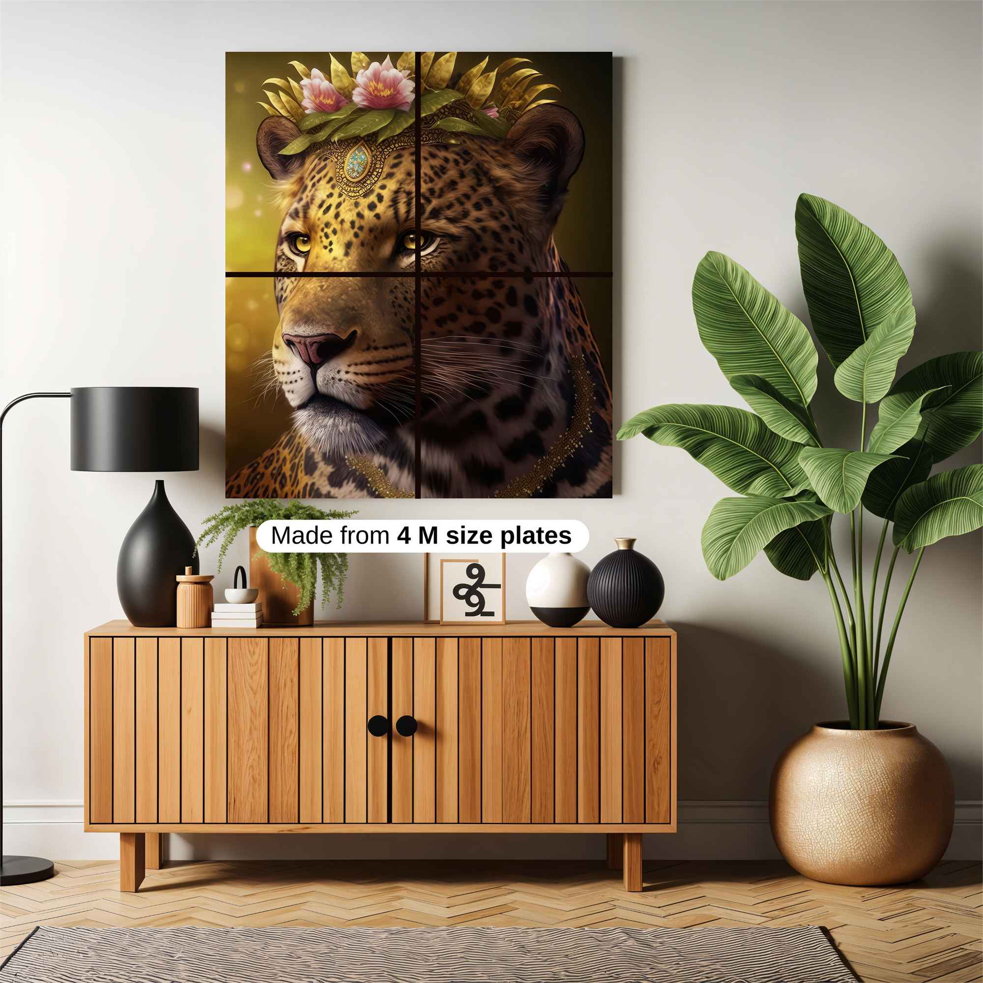 Leopard Royalty Safe Wall Magnetic / M