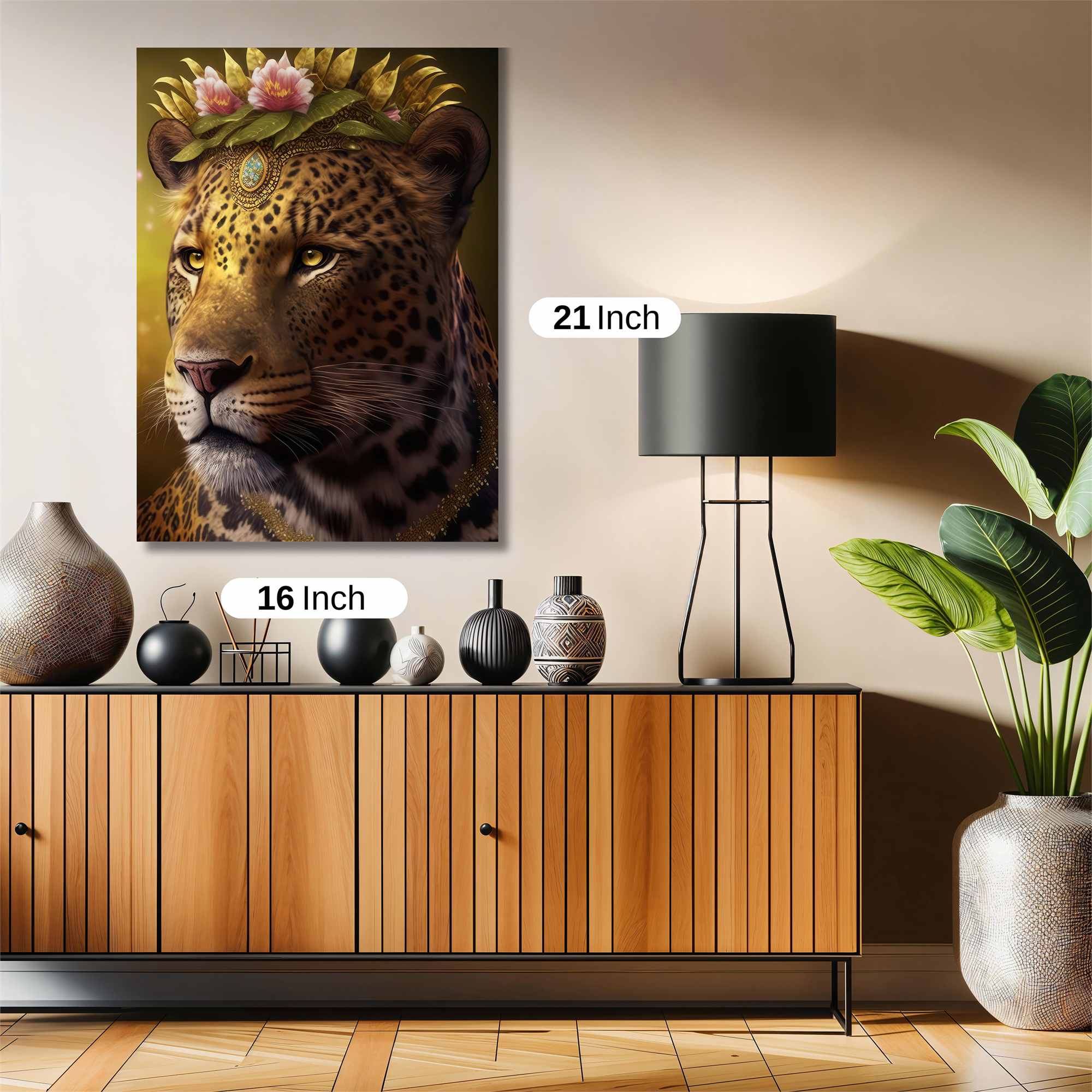 Leopard Royalty Safe Wall Magnetic / M