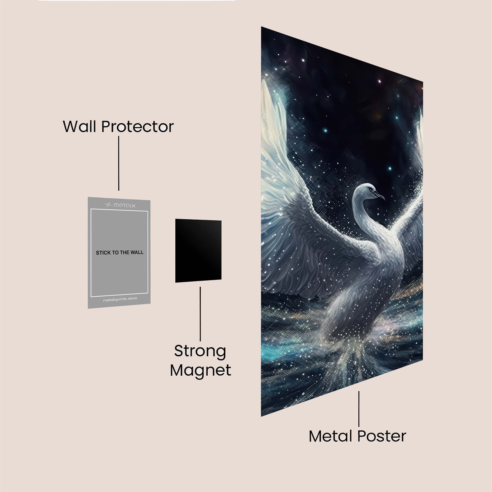 Dove Radiance Safe Wall Magnetic / M