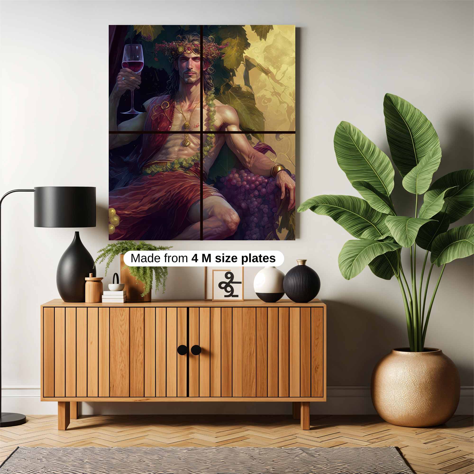 Dionysus Revels Safe Wall Magnetic / M