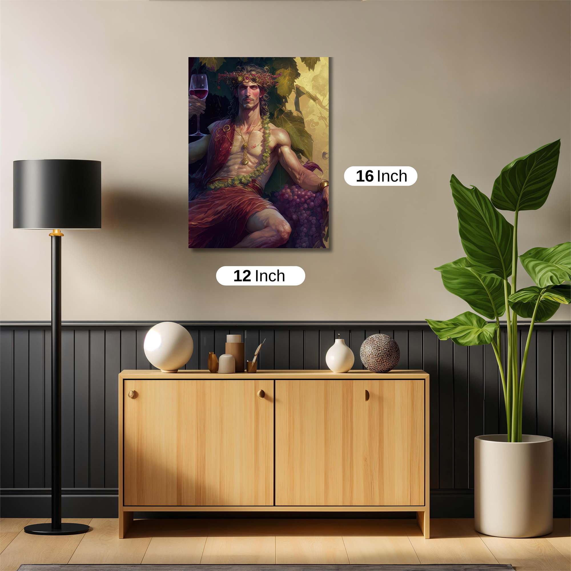 Dionysus Revels Safe Wall Magnetic / M