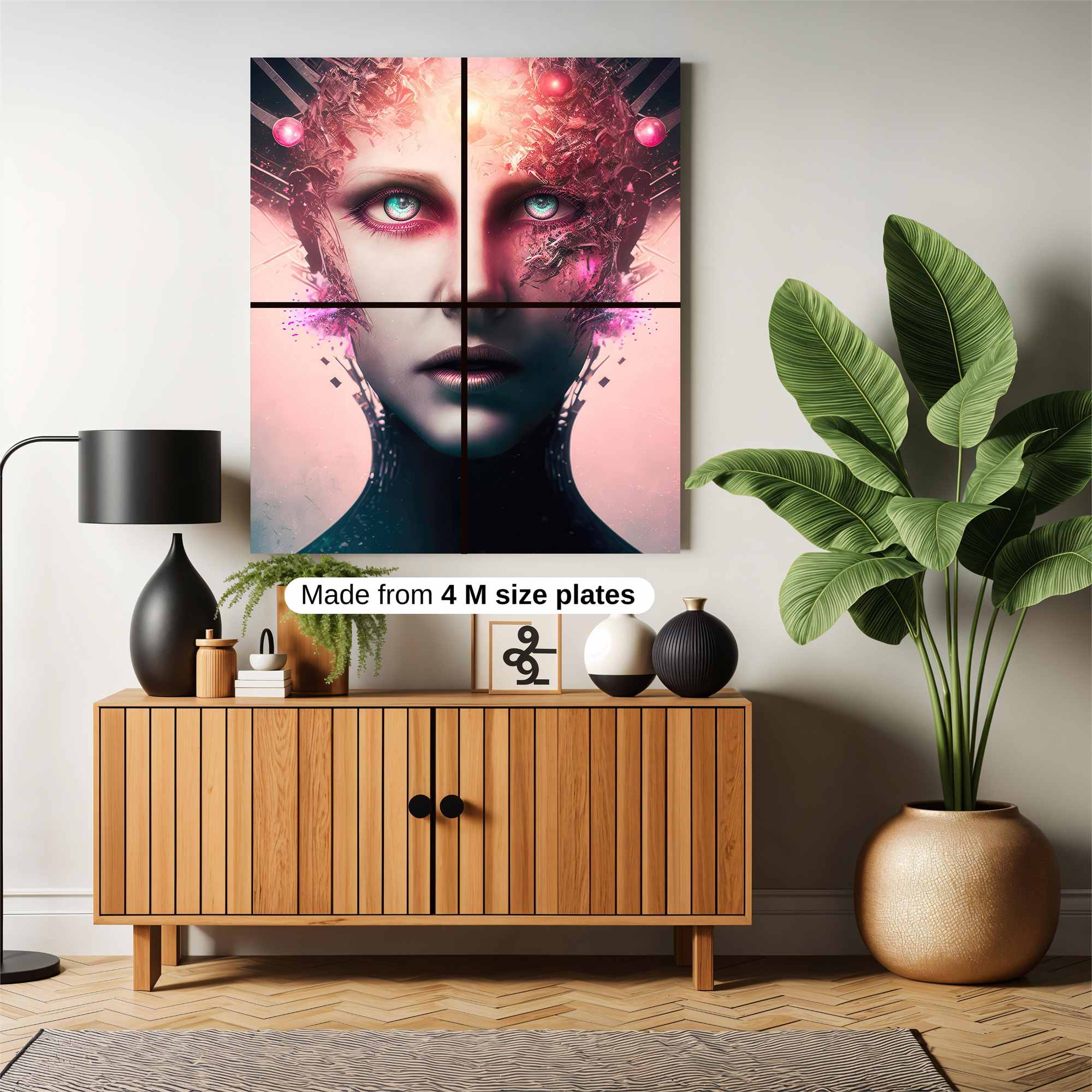 Neon Enigma Safe Wall Magnetic / M