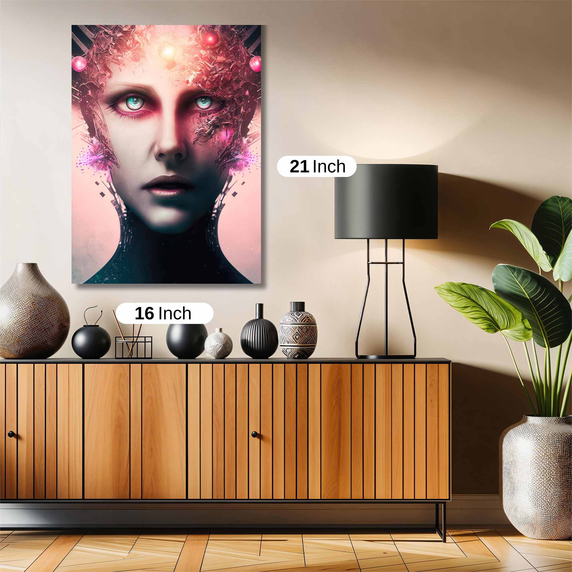 Neon Enigma Safe Wall Magnetic / M