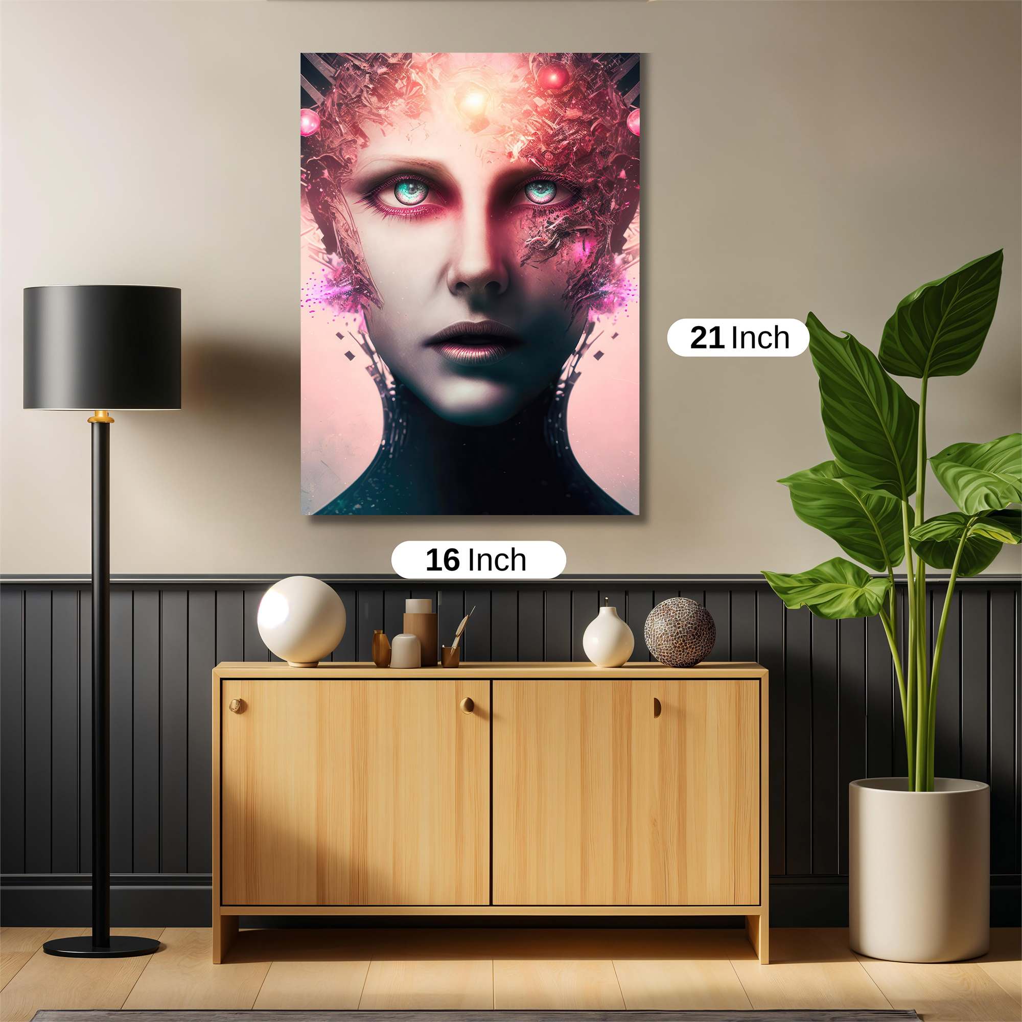 Neon Enigma Safe Wall Magnetic / M