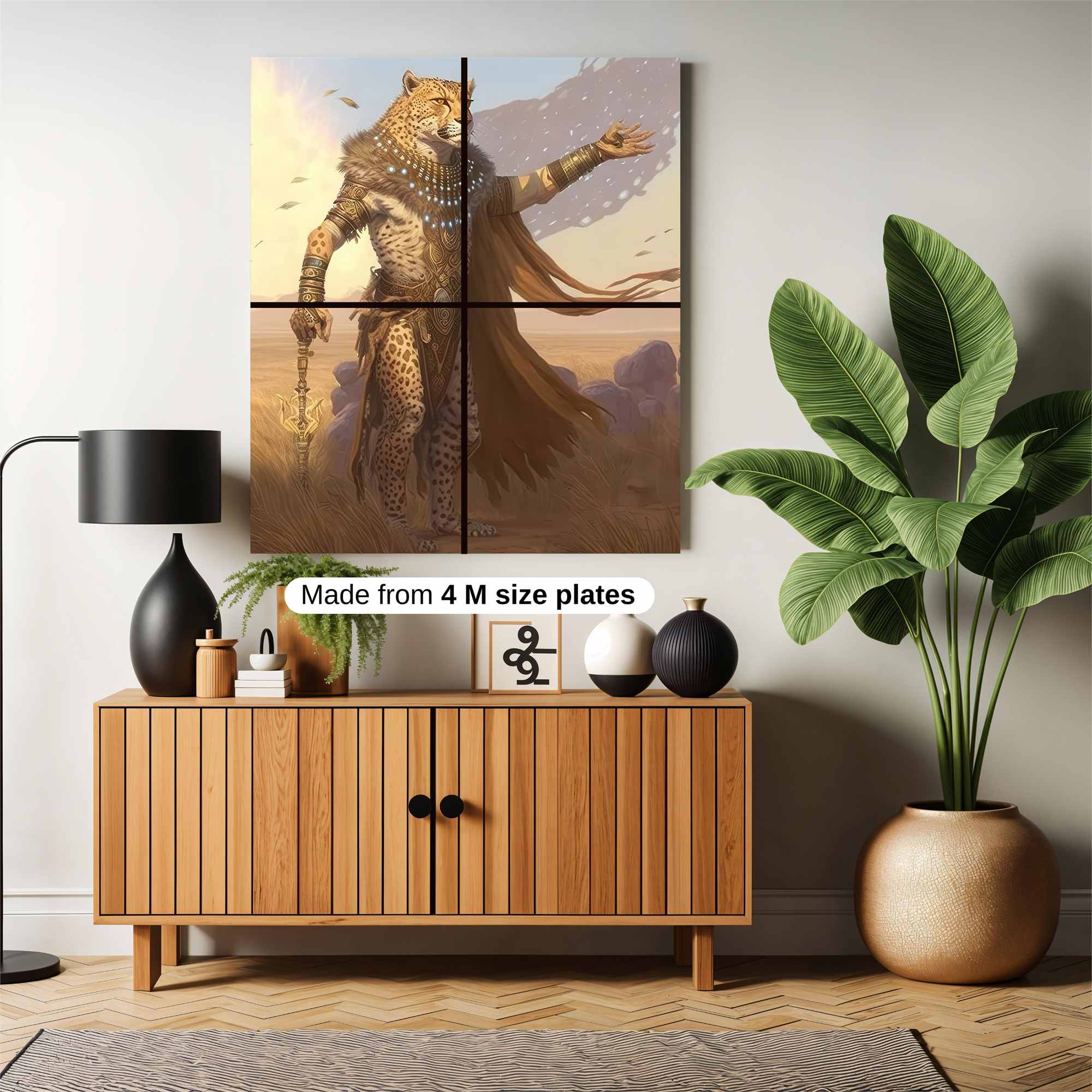 Cheetah Chieftain Safe Wall Magnetic / M