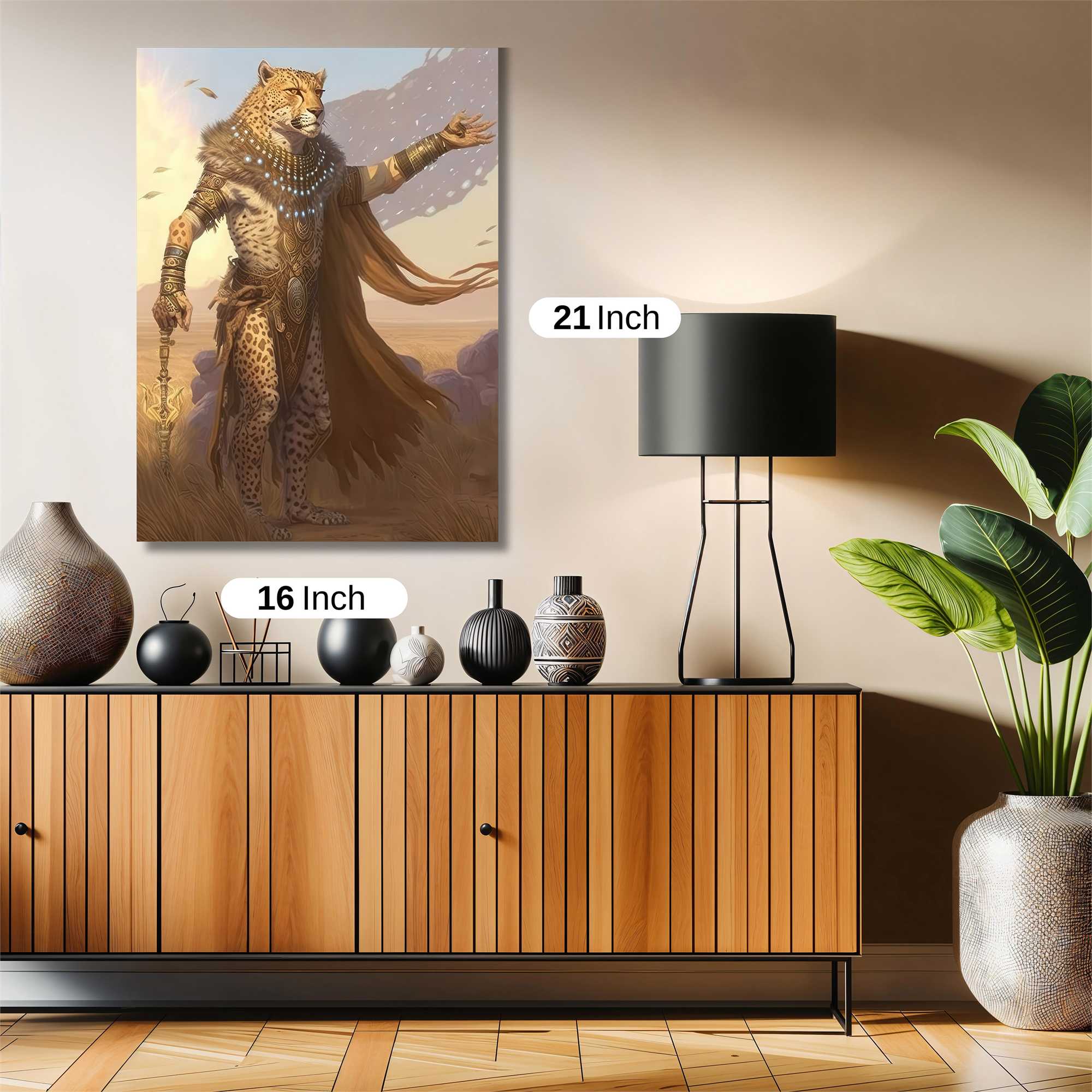 Cheetah Chieftain Safe Wall Magnetic / M