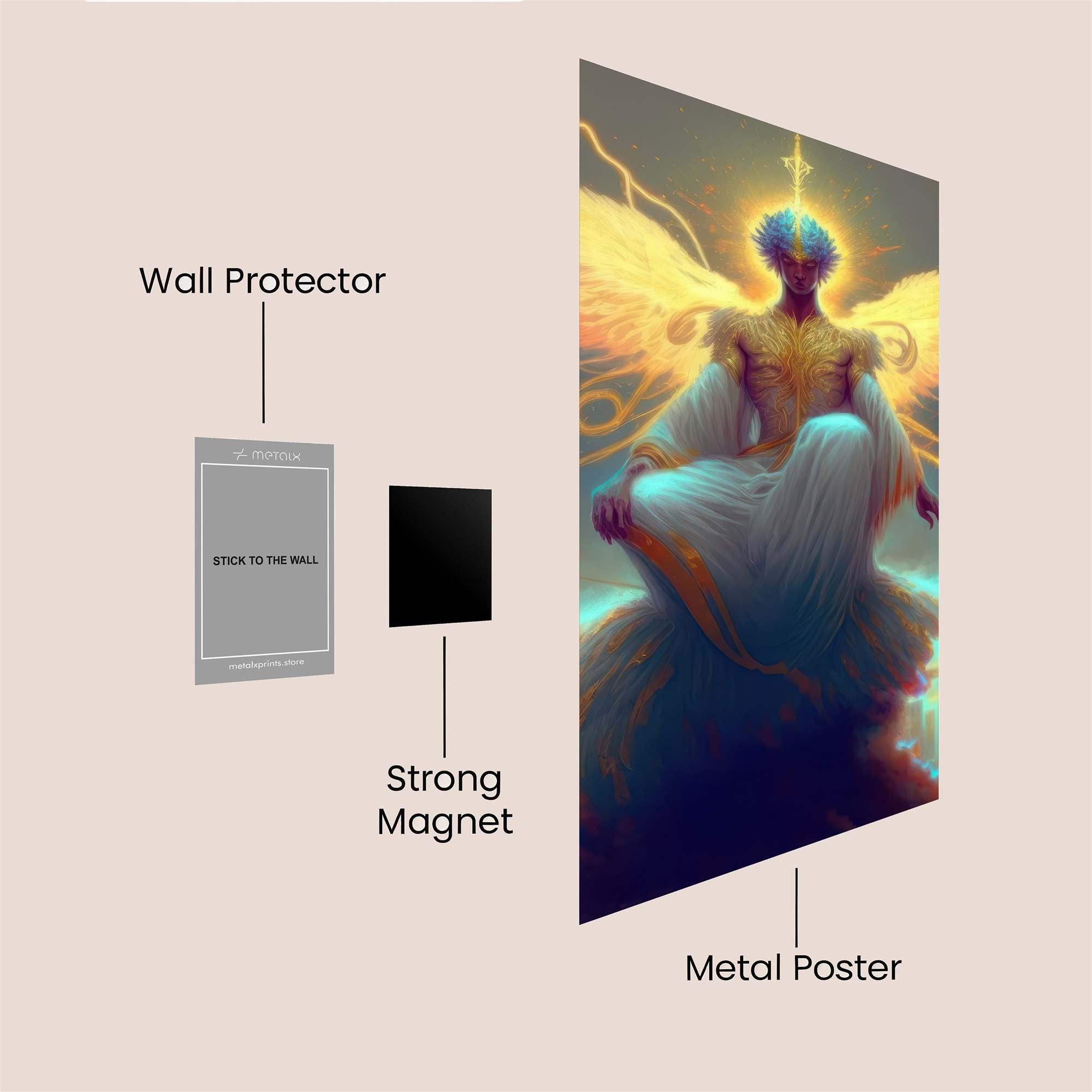 Michael Divine Safe Wall Magnetic / M