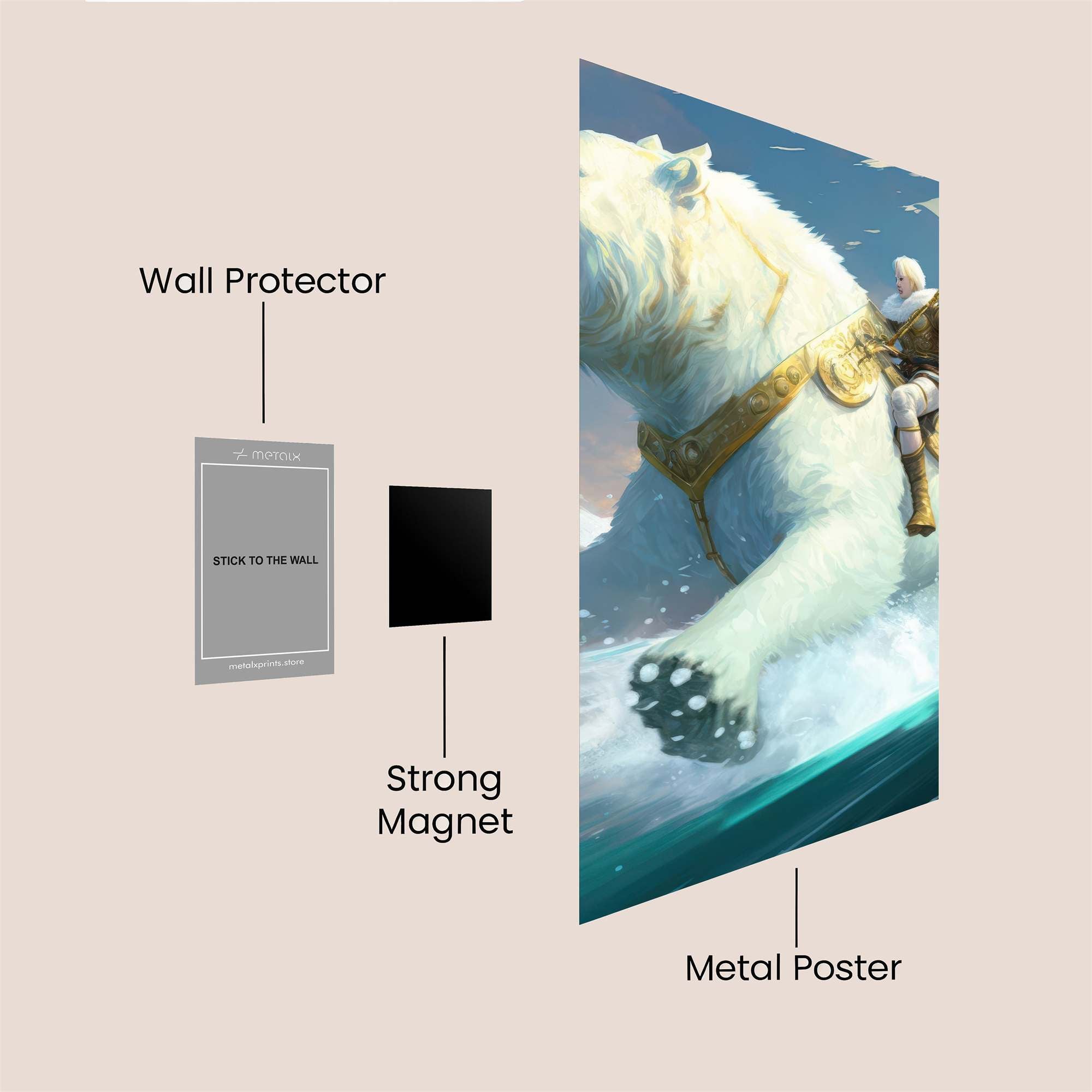 Polar Majesty Safe Wall Magnetic / M