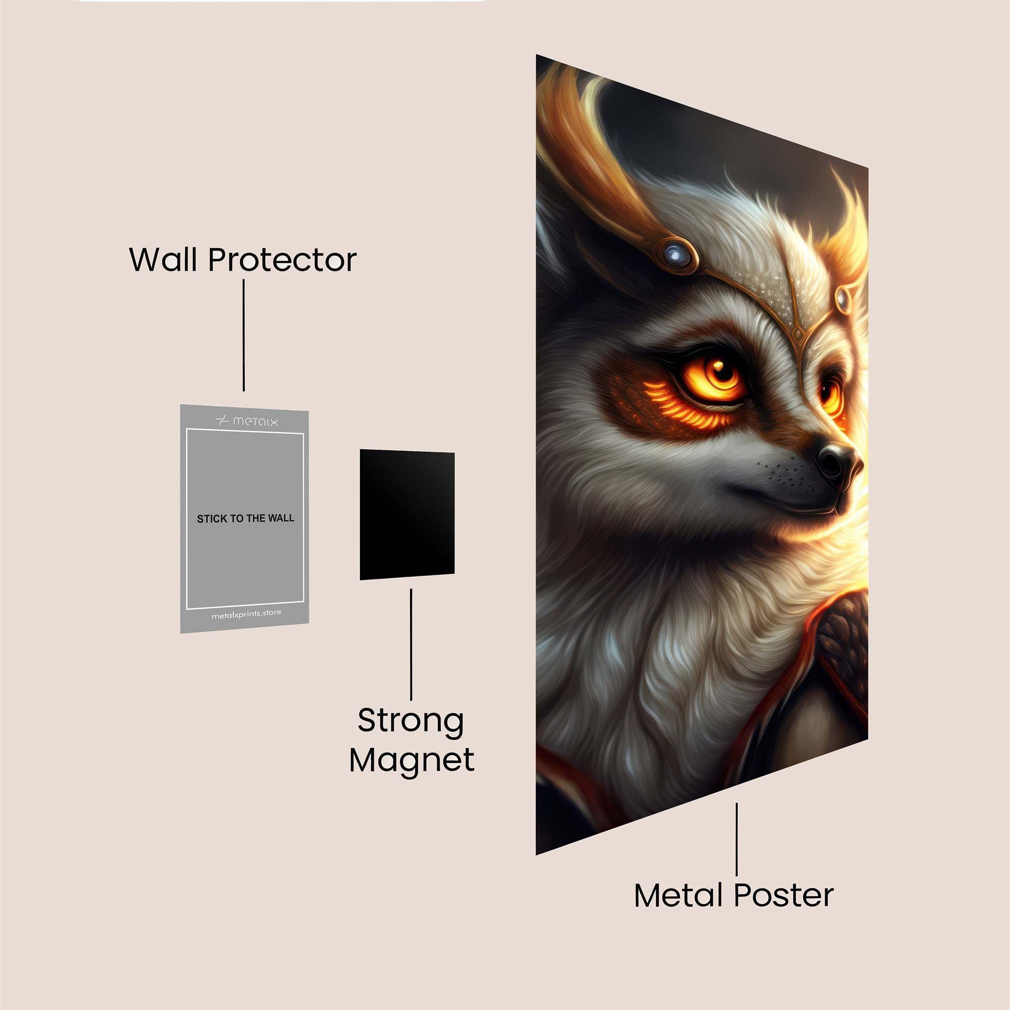 Lunar Majesty Safe Wall Magnetic / M