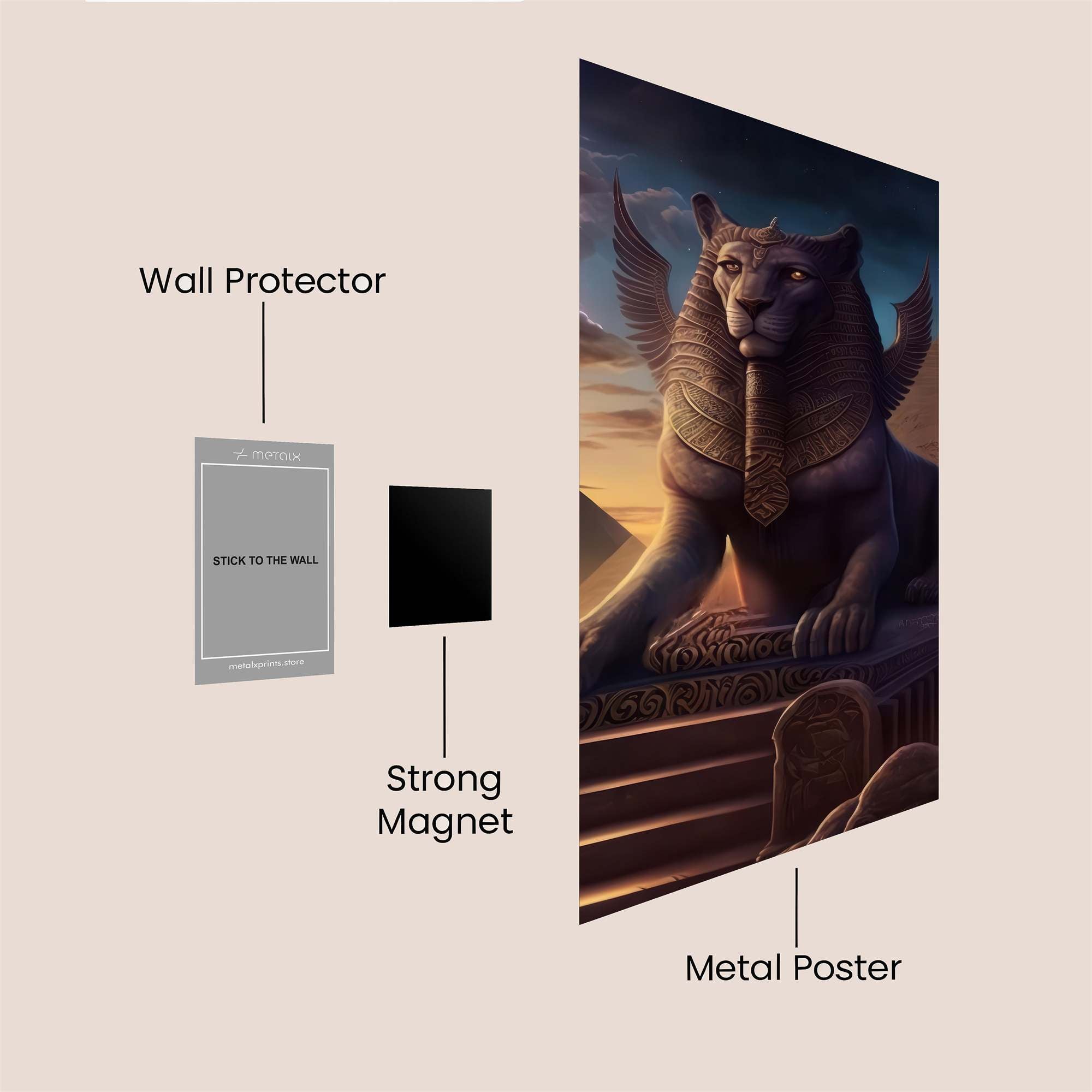 Sphinx Enigma Safe Wall Magnetic / M