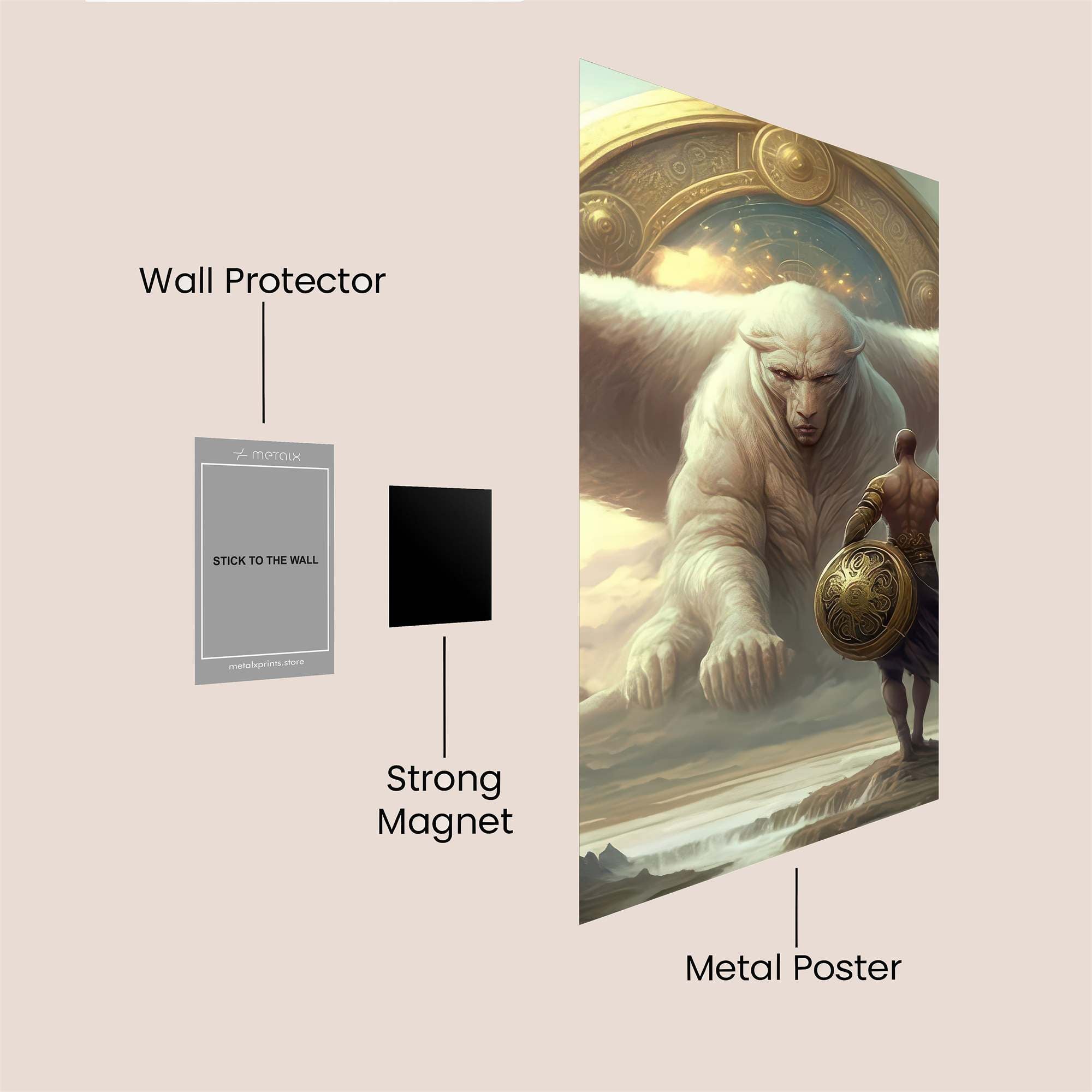 Sphinx Serene Safe Wall Magnetic / M