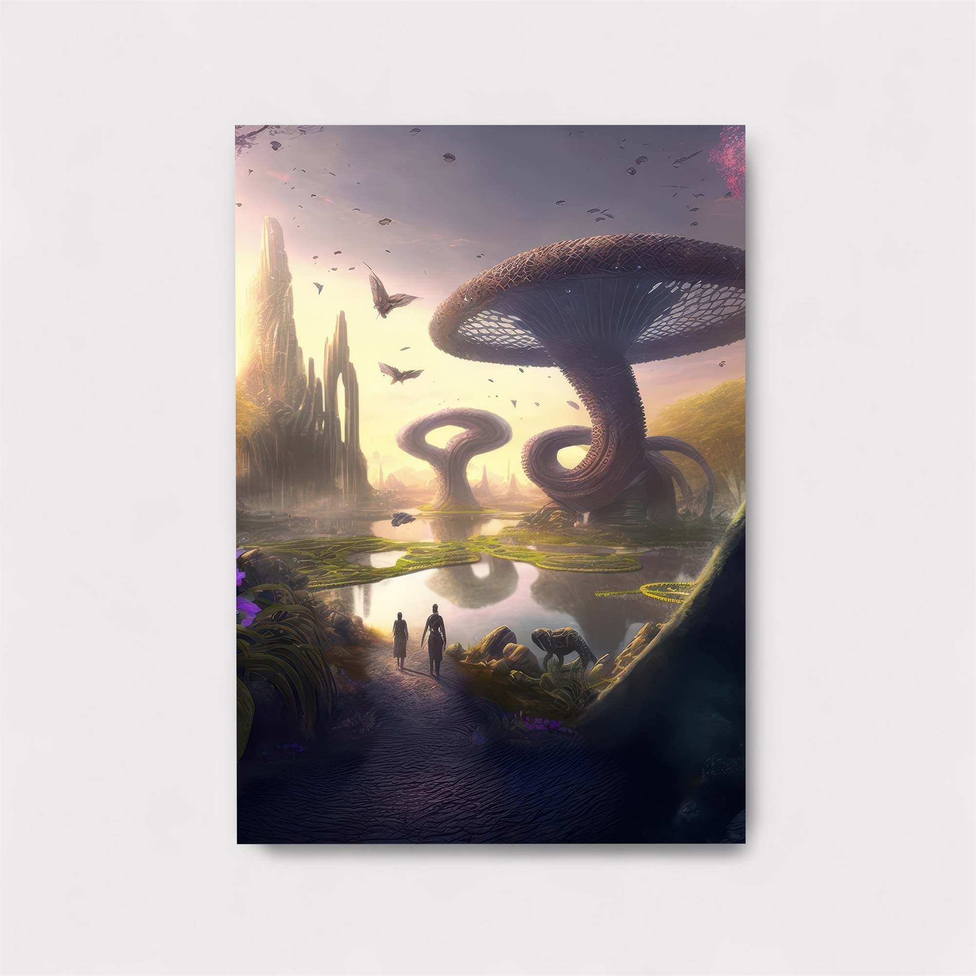 MushroomWhimsy Safe Wall Magnetic / M