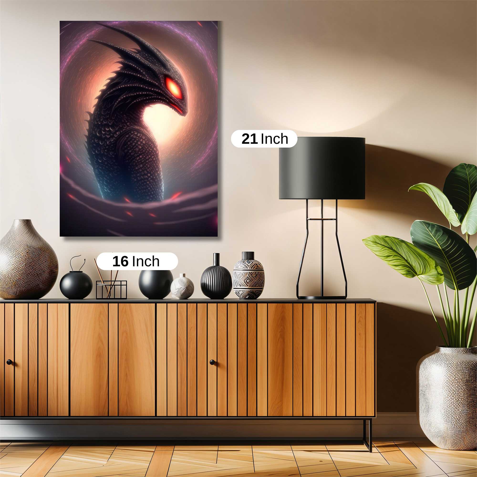 Dragon Vortex Safe Wall Magnetic / M